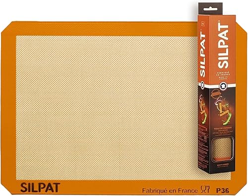 Alfombrilla de horneado de silicona antiadherente Silpat Negro Alfombrilla de horneado de silicona antiadherente Silpat Negro