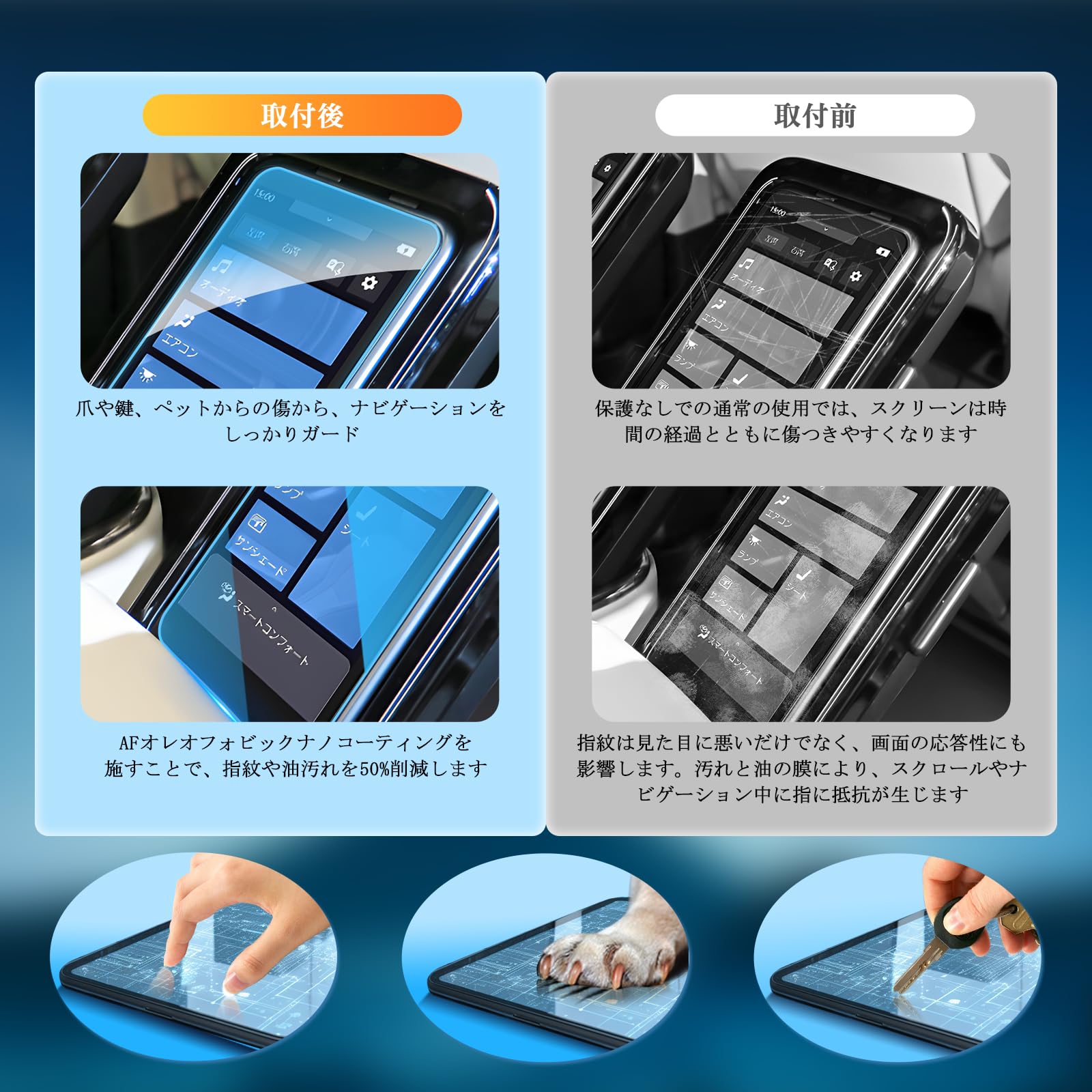 Amazon.co.jp: LFOTPP 新型 アルファード 40系 2023年モデル 専用 リヤ 