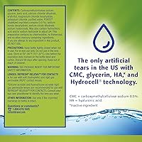 Vista 7 de Refresh Relieva for Contacts - Gotas lubricantes para ojos secos, 0.27 onzas líquidas estériles