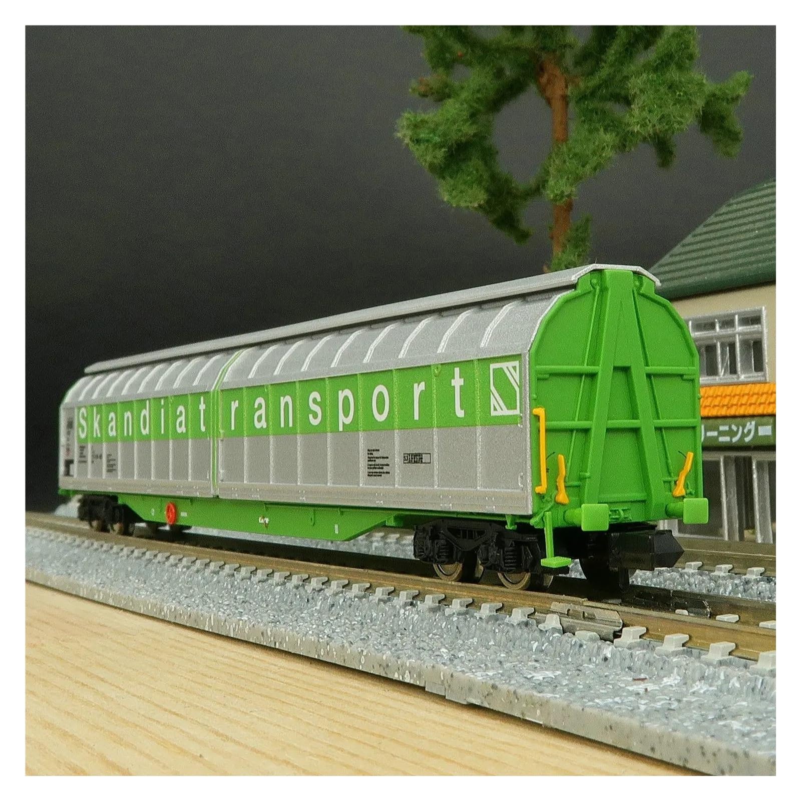 Tren a Escala N Tipo 1/160 para Vagón De Carga Largo, Colección Pintura Coches, Modelo Tren Regalo