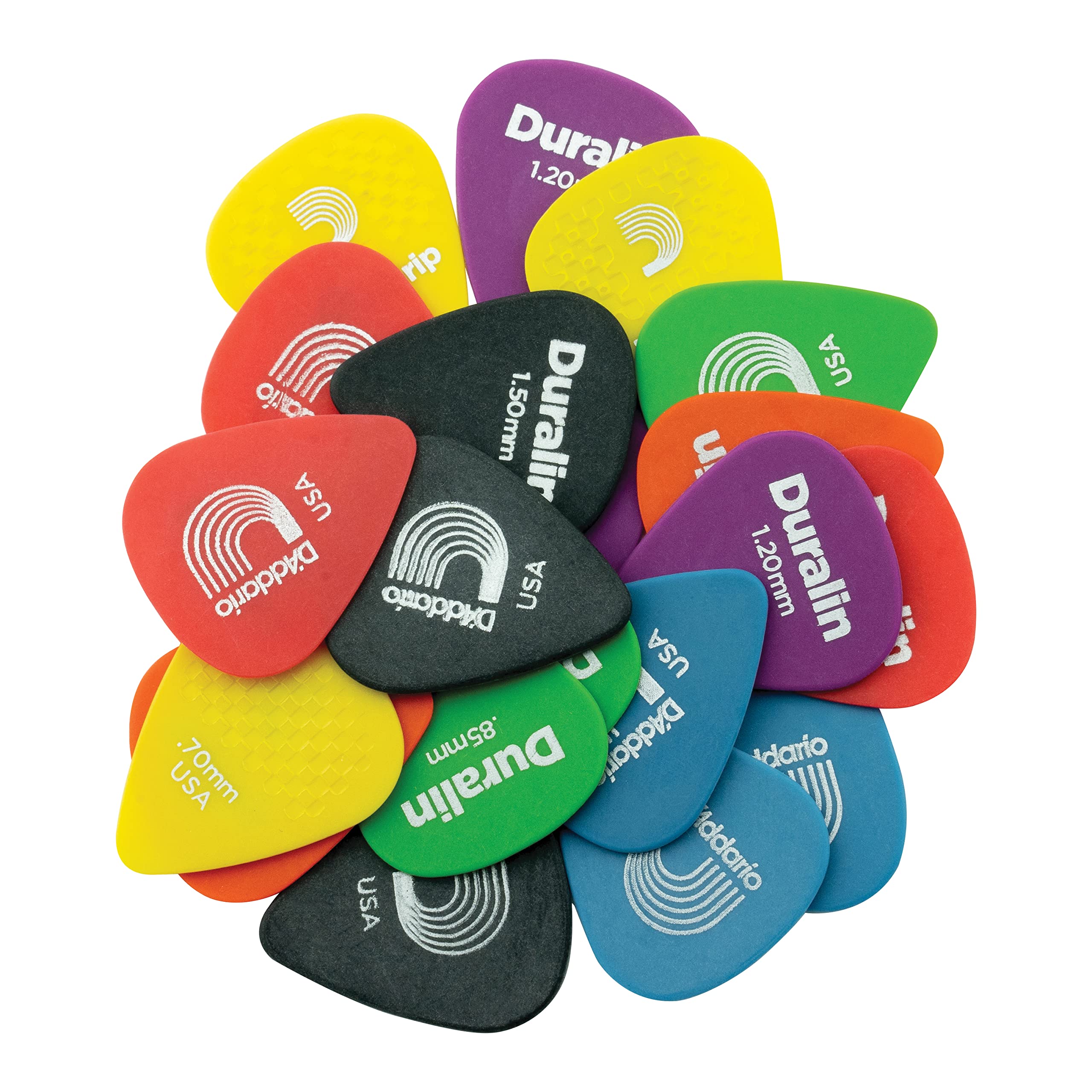 Planet Waves 1DAPX-21 D'Addario Duralin Assorted Gauge Pack,Black