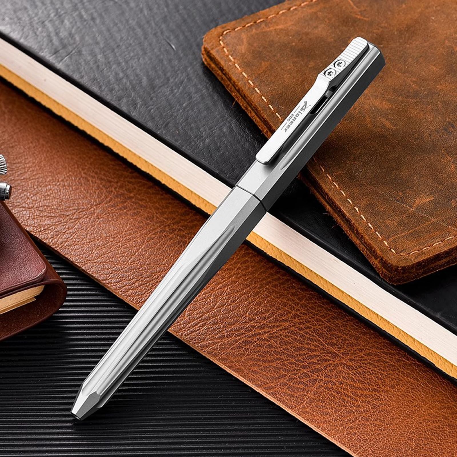 Amazon | Gbmbnx ボルト アクションペン 多機能 Edc ペン チタンペン