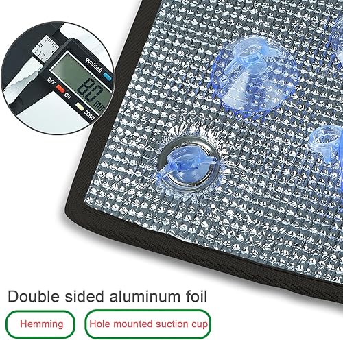 Miniatura 2 de Película aislante de película aluminizada, película opaca total para ventana con control de calor, antirreflejos, bloqueo solar, película