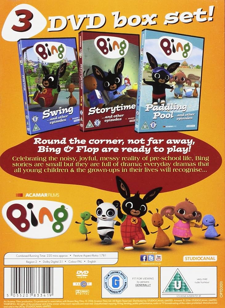 Amazon.co.jp: Bing: 1-3 Collection [Region 2] : DVD