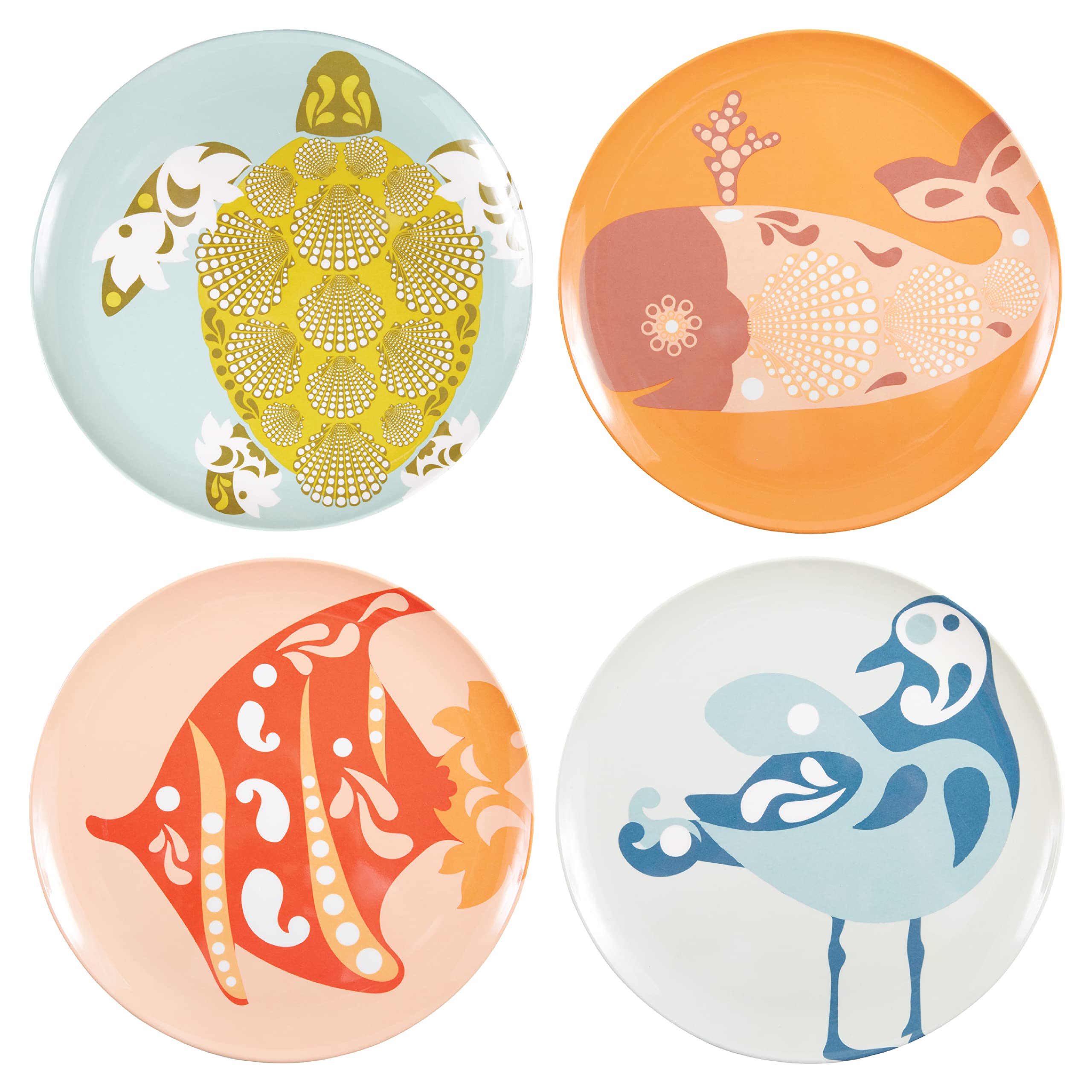 Thomas PaulCapri Side Plates S/4, Multicolor, Small