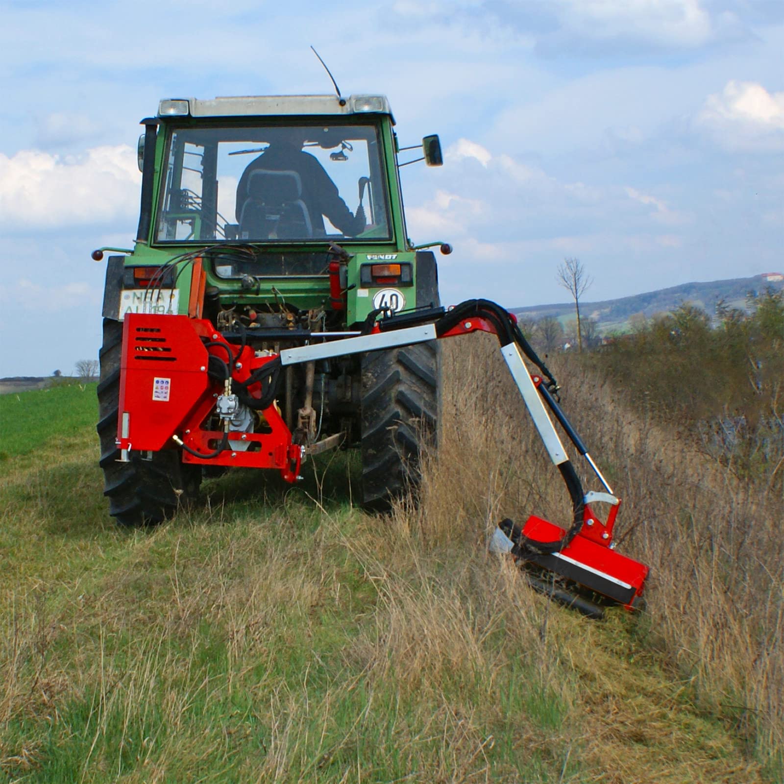 Böschungsmulcher Schlegelmulcher Mulcher Böschungsmäher Mulchbreite 60 cm Höhe Ausleger 300 cm
