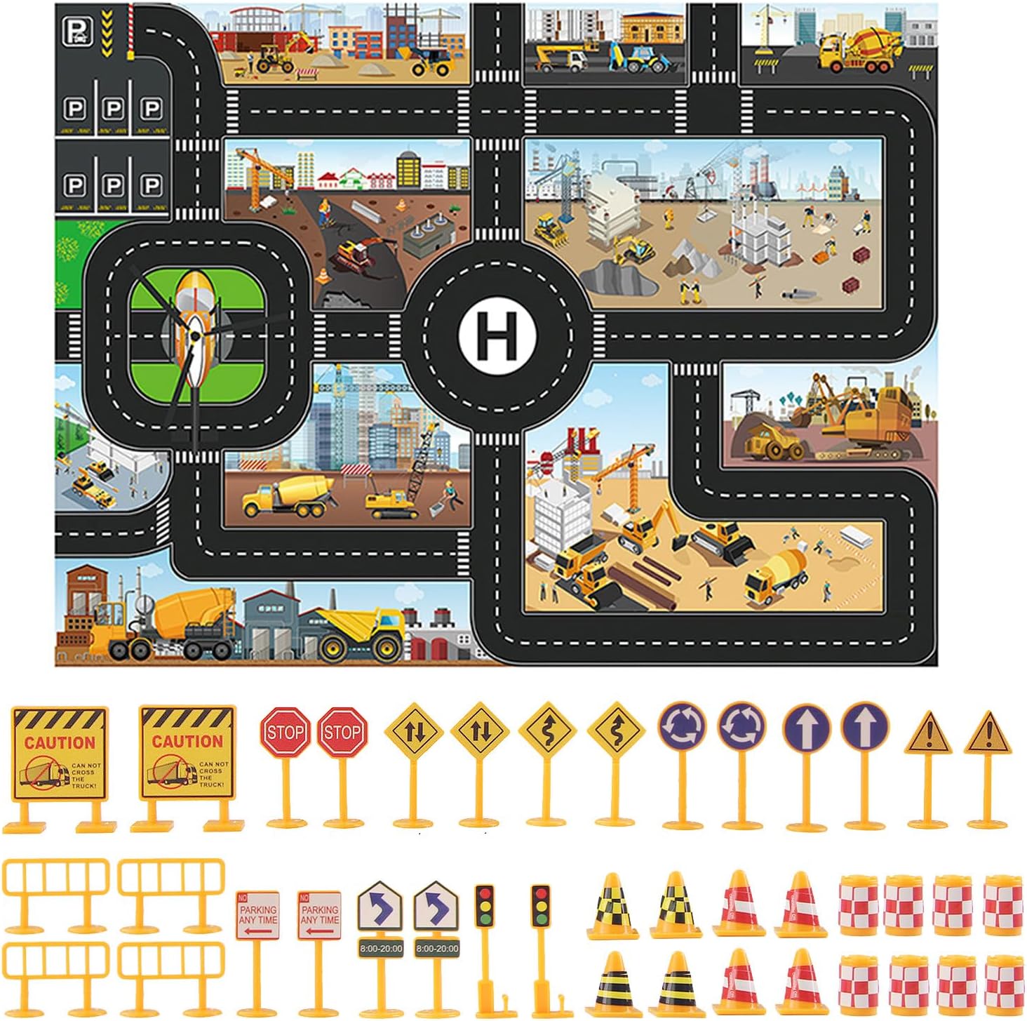 Coolplay Plaques de signalisation routière, jeu de signalisation, j