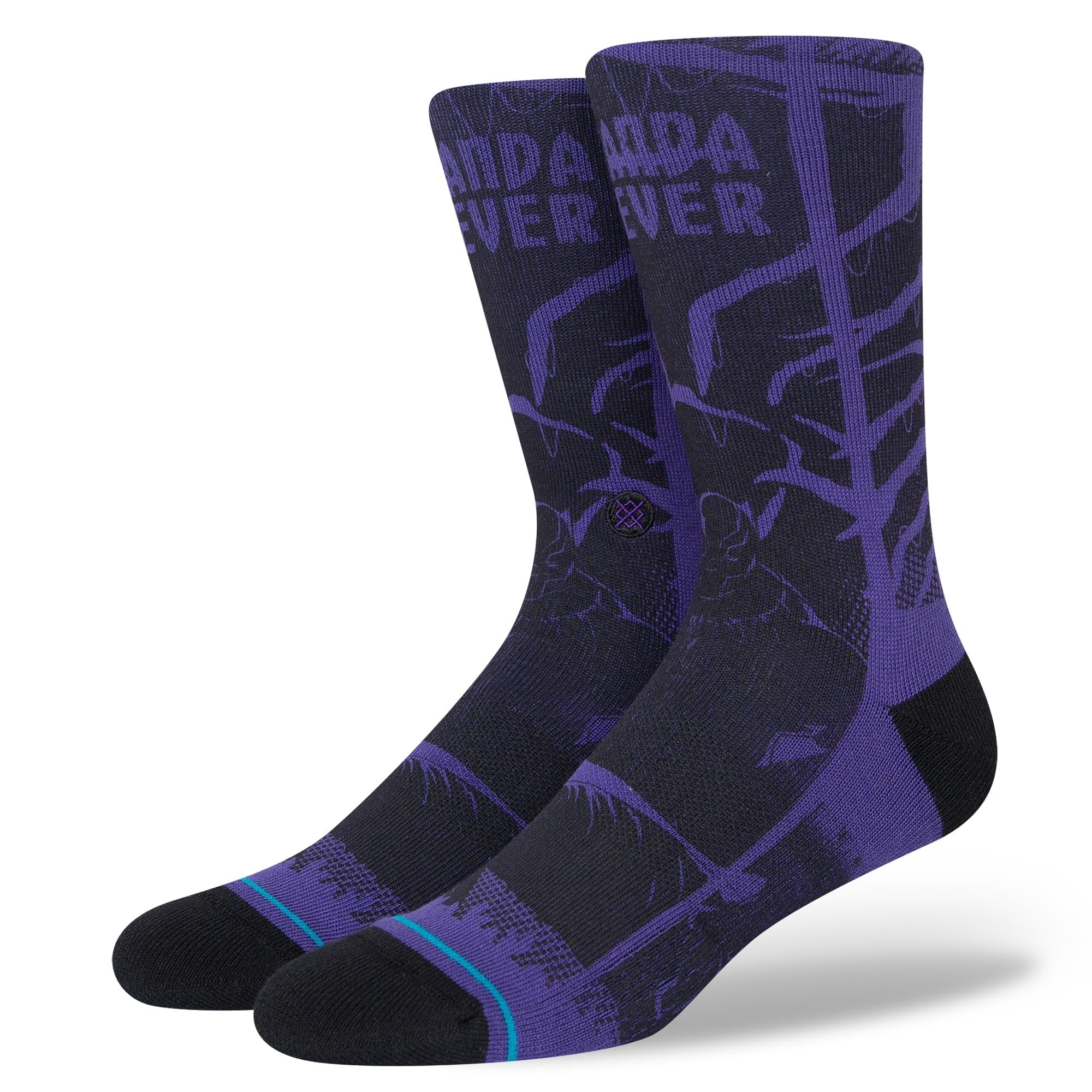 Stance Yibambe Socks Purple, Purple, Large