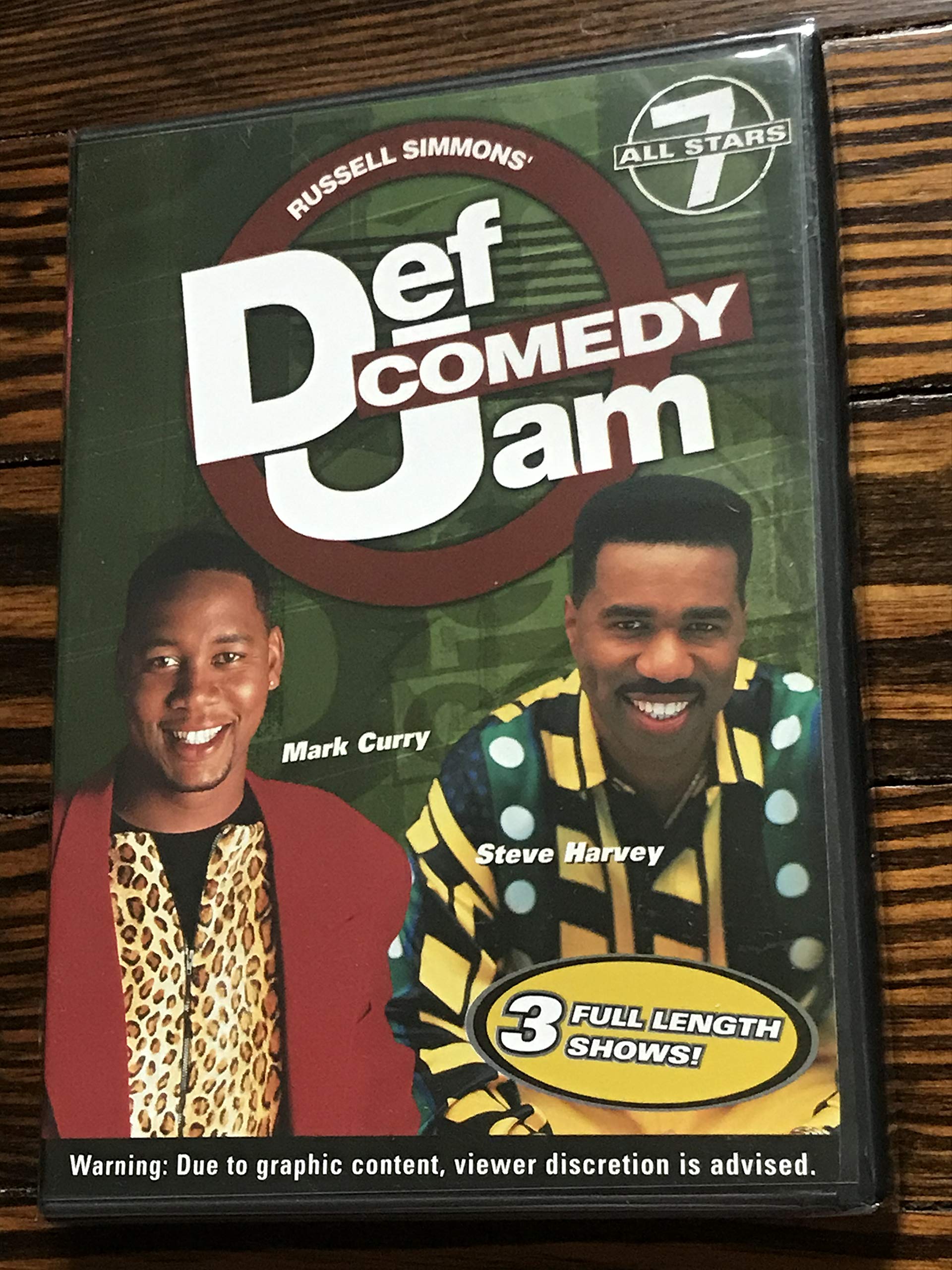 Def Comedy Jam: All Stars 7 [DVD] Mark Curry; Steve Harvey; Arnez J.; D.C. Curry and Stan Lathan