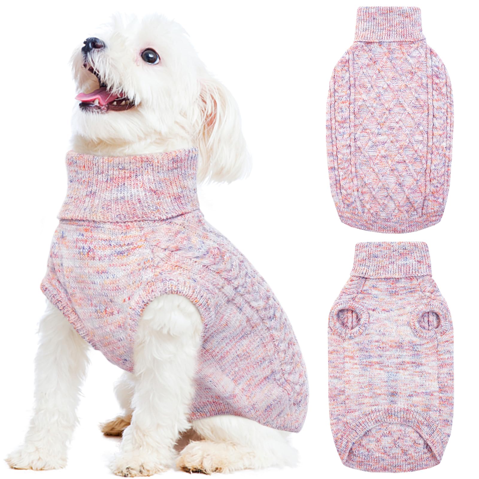 Vêtements pour animaux : pull pour chien chaud en polaire d'hiver