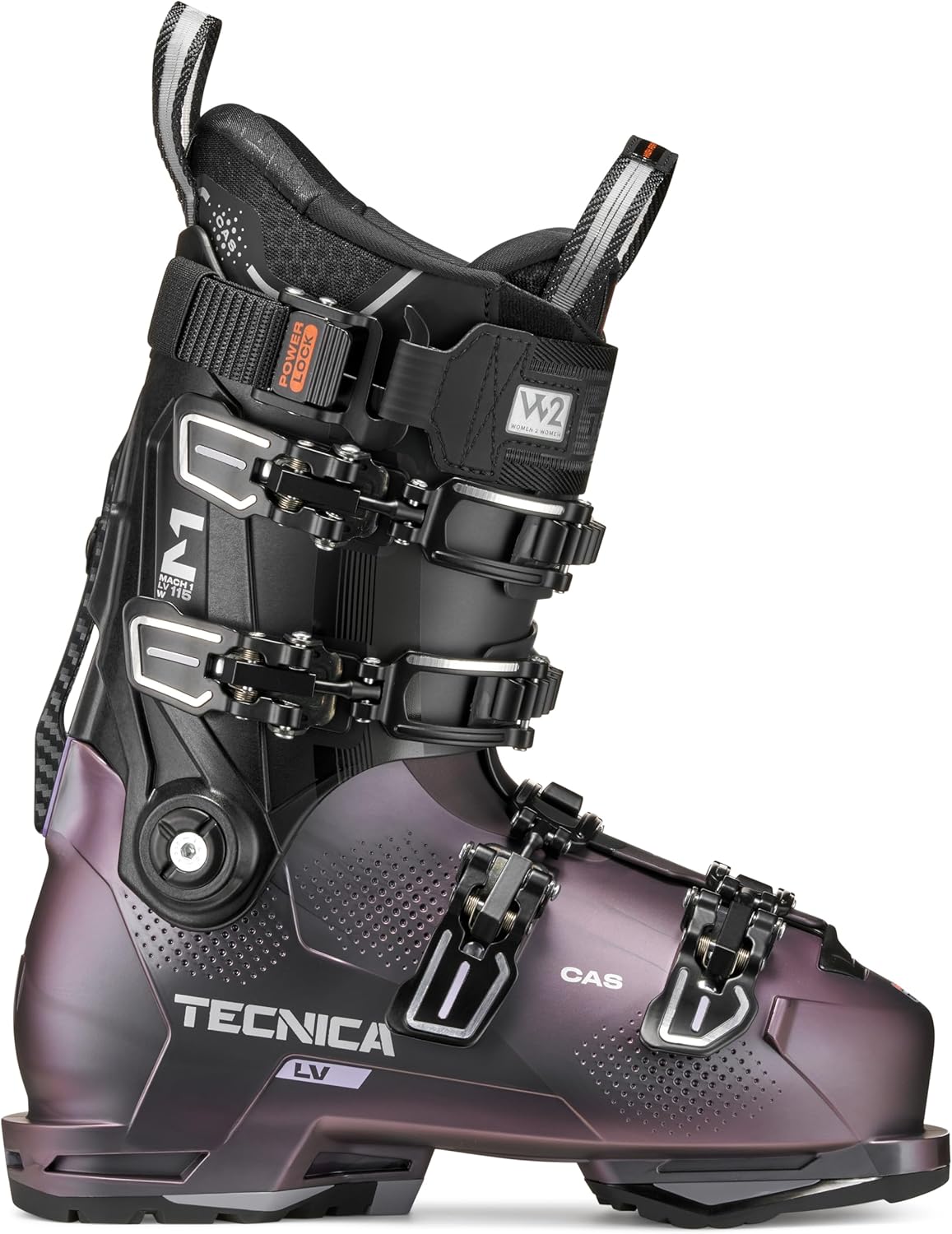 Tecnica Mach1 LV 115 W All Mountain/High Performance Women's Downhill Ski Boot
