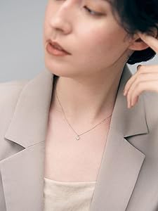 ★試着のみ★Jouete ステートメント ジルコニアネックレスゴールドY字 ステートメント ジルコニア ネックレス（069782-069783