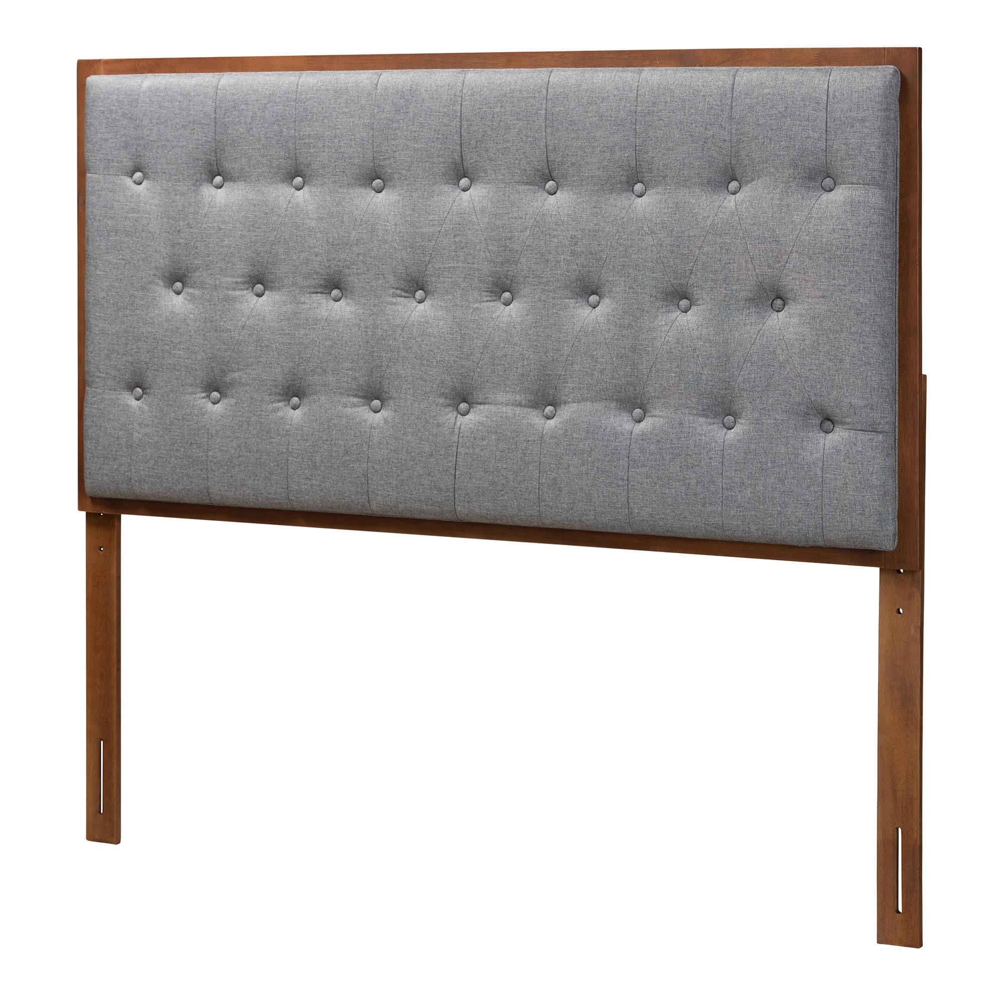 Ron様 Amazon.com - Baxton Studio Harumi Headboard, King, Grey