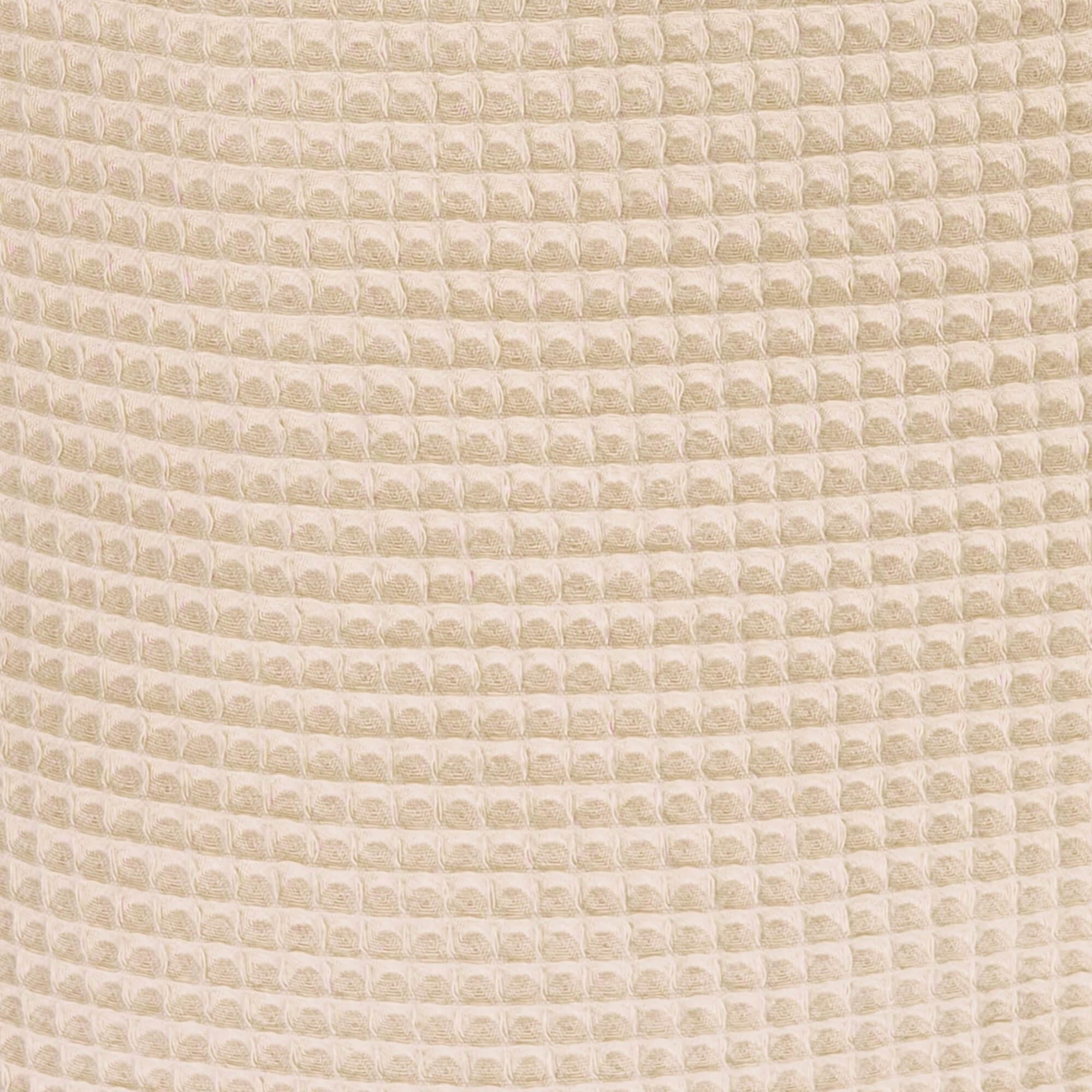 Saco Capazo Bebé Invierno Universal; Carrito, Cuna, Silla de Paseo, Manta Arrullo Bebé Invierno en Algodón. Saco Primera Puesta. 2 en 1: Saco 76x35 cm o Manta 110x 55cm. Hecho en España. (Beige)