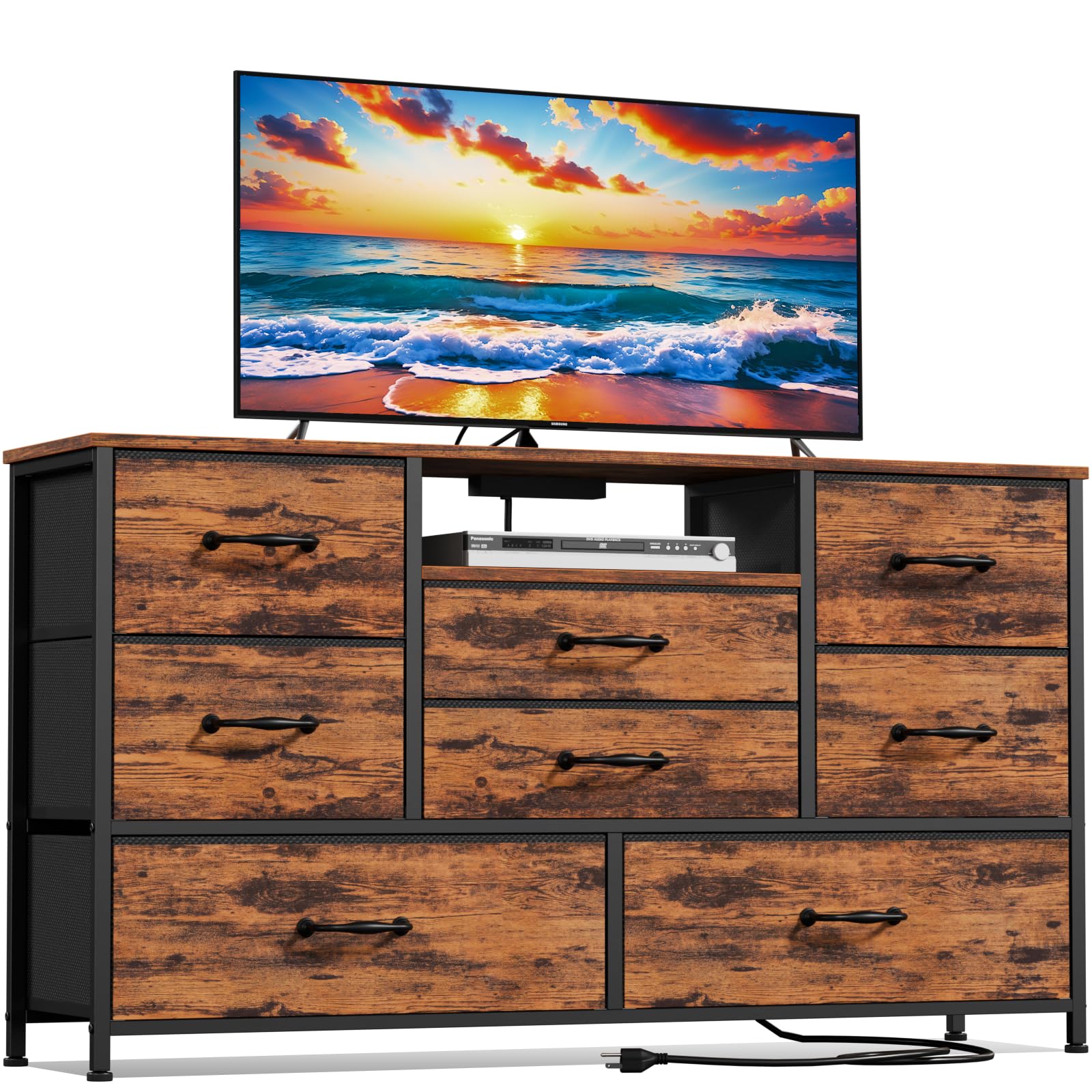 Furnulem Dresser Tv Stand