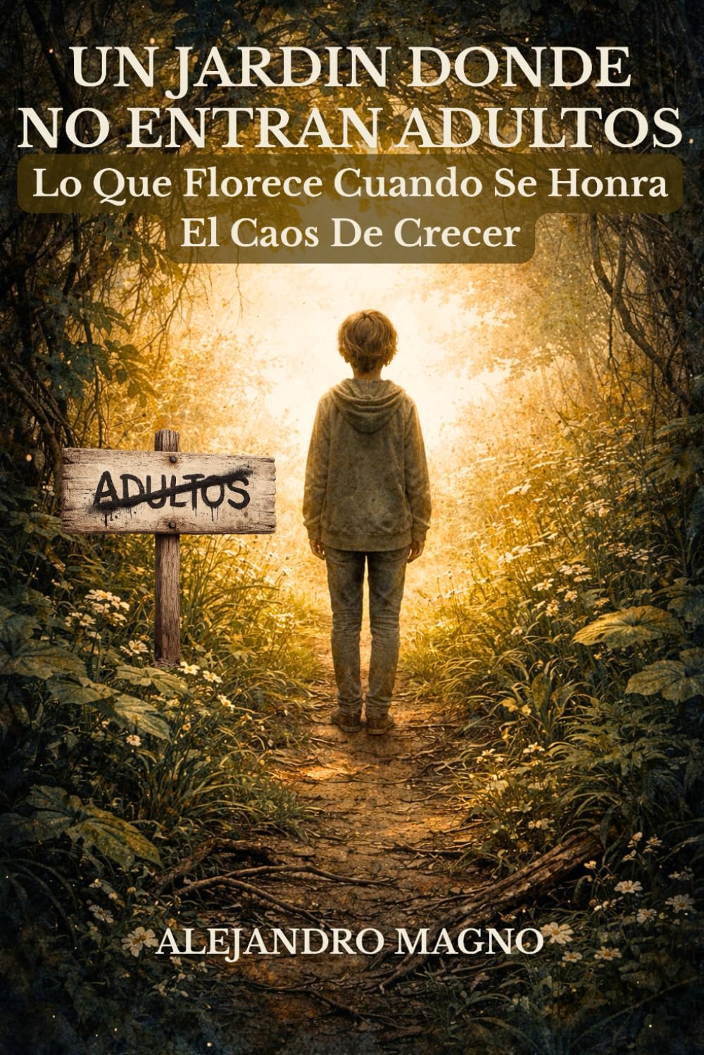 UN JARDIN DONDE NO ENTRAN ADULTOS: Lo Que Florece Cuando Se Honra El Caos De Crecer: Un Mapa Para Comprender La Adolescencia Sin Juicio Ni Etiquetas