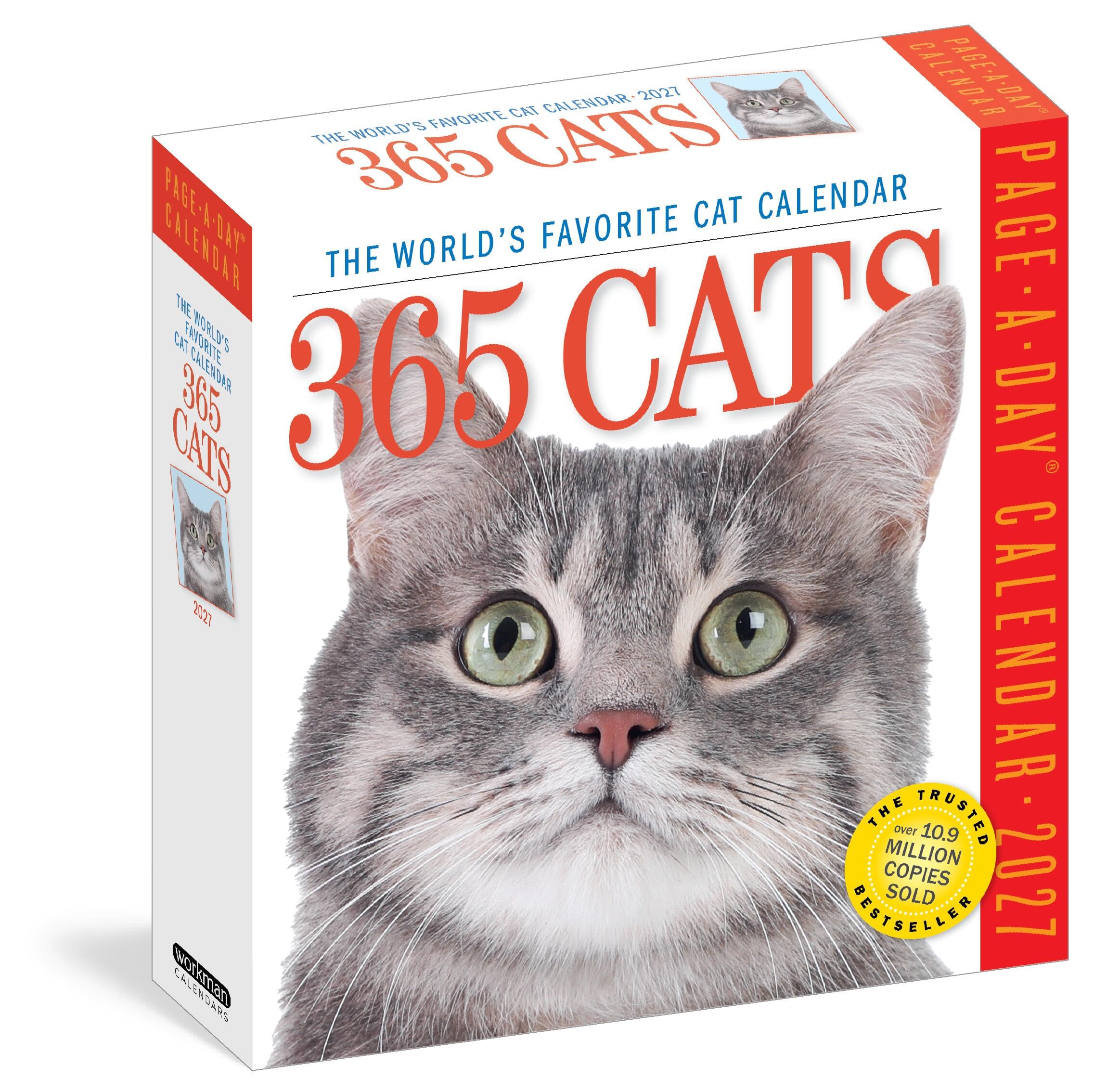365 Cats Page-A-Day® Calendar 2027: The World's Favorite Cat Calendar