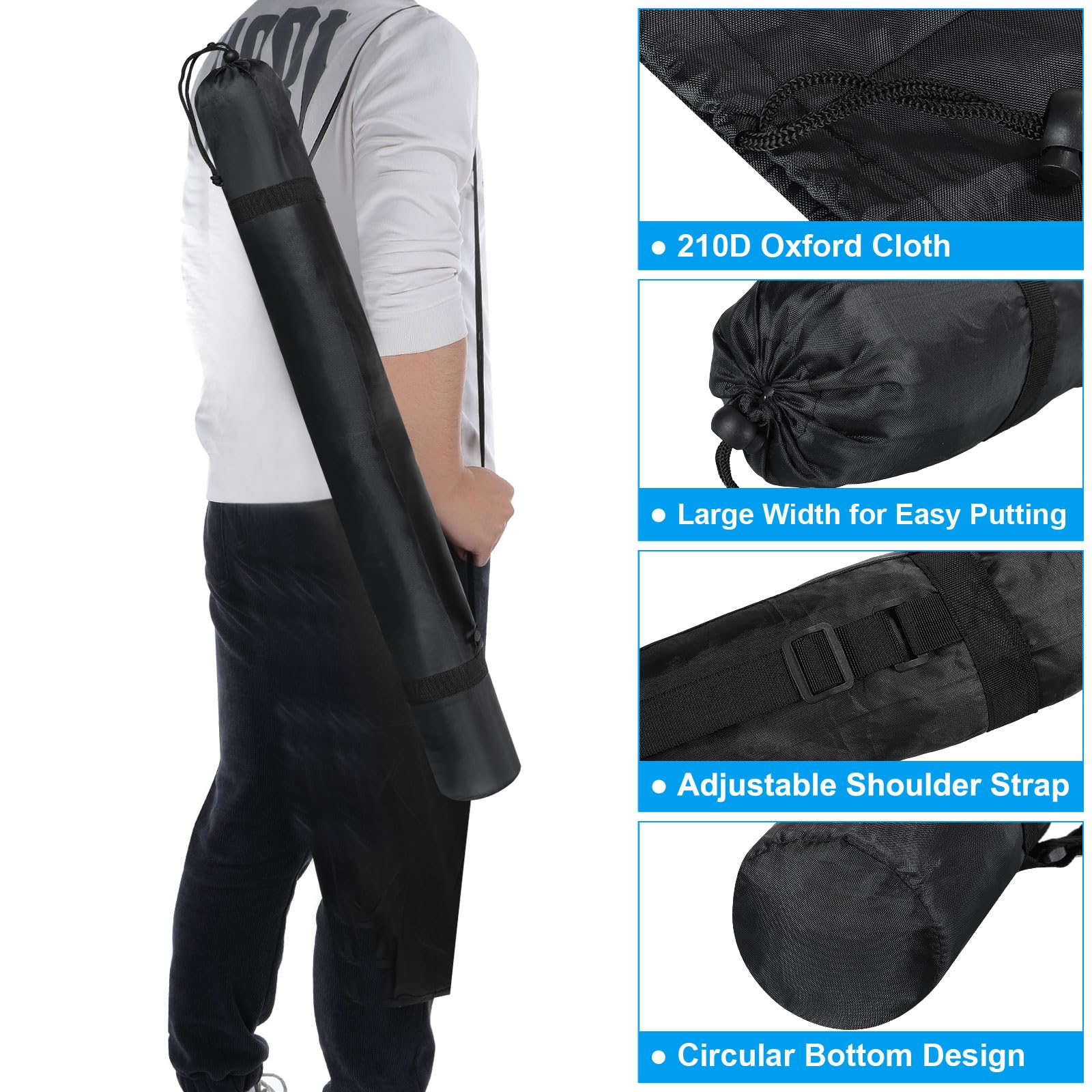 PATIKIL 32 Inch Tripod Monopod Case Bag - Image 3