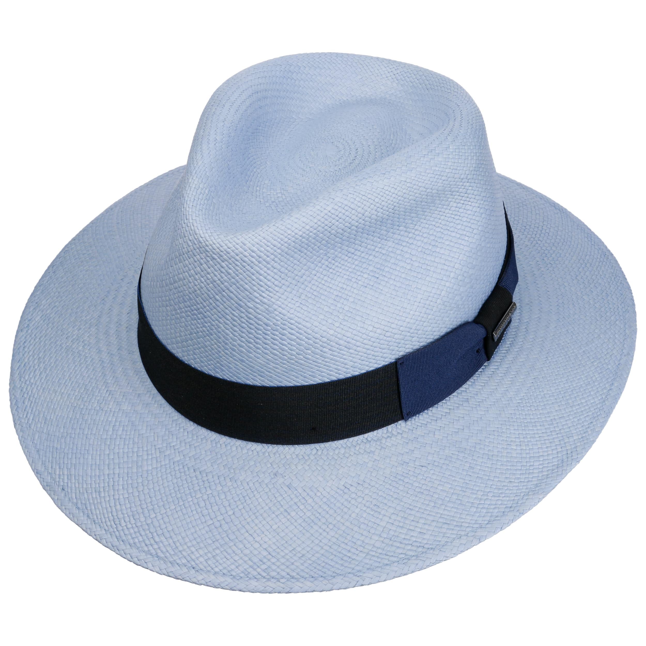 Stetson Chapeau Panama Brisa Fade Traveller Femme/Homme - Made in Ecuador D'Ete en Paille de Soleil avec Doublure, Ruban Gros Grain Printemps-ete Printemps Ete
