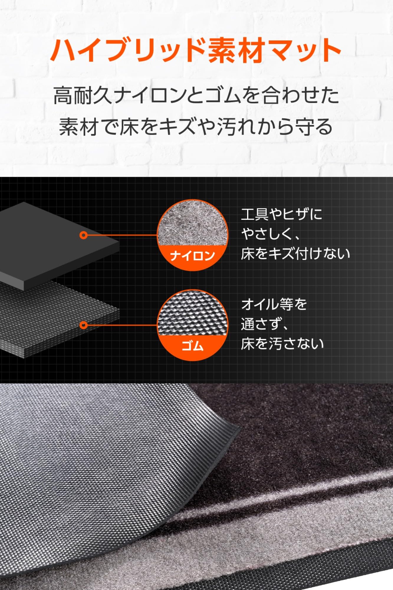 Amazon | デイトナ(Daytona) バイク フロアマット 1020×2600mm