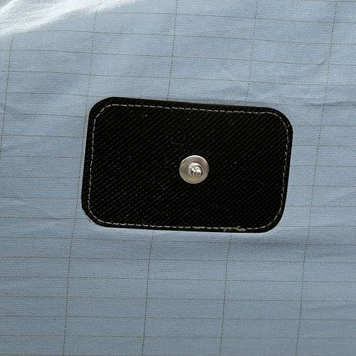 Miniatura 8 de Sábanas de cama Grounding - 90% algodón orgánico y 10% fibra plateada conductora, sábana bajera ajustable de bolsillo profundo con cable de conexión