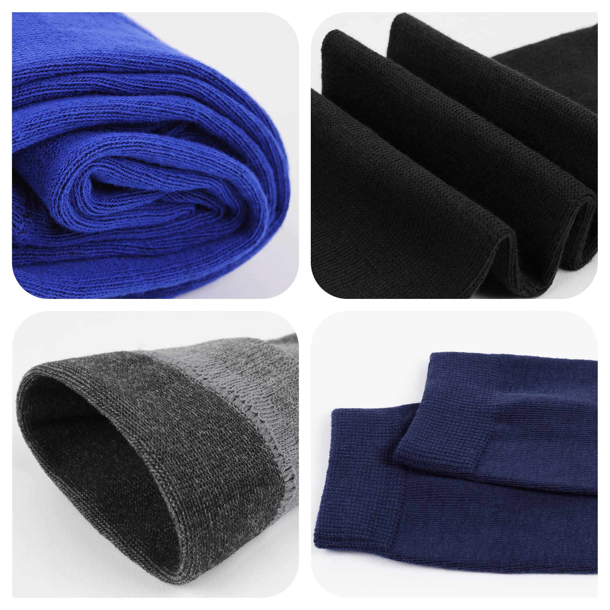 L&K-II 2786VA Lot de 6 sous-vêtements thermiques en coton pour enfant garçon et garçon Automne Printemps Longueur cheville