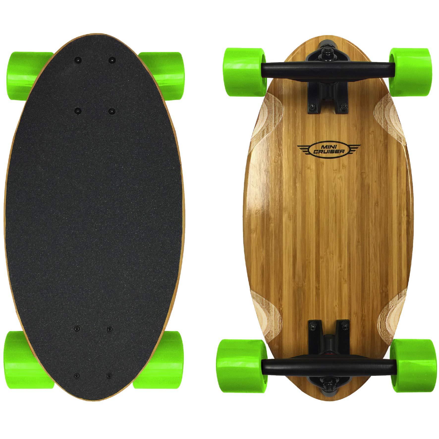 Fish Adults and Kids Skateboard – Mini Cruiser – Light Weight and Portable – Beginners to Experts