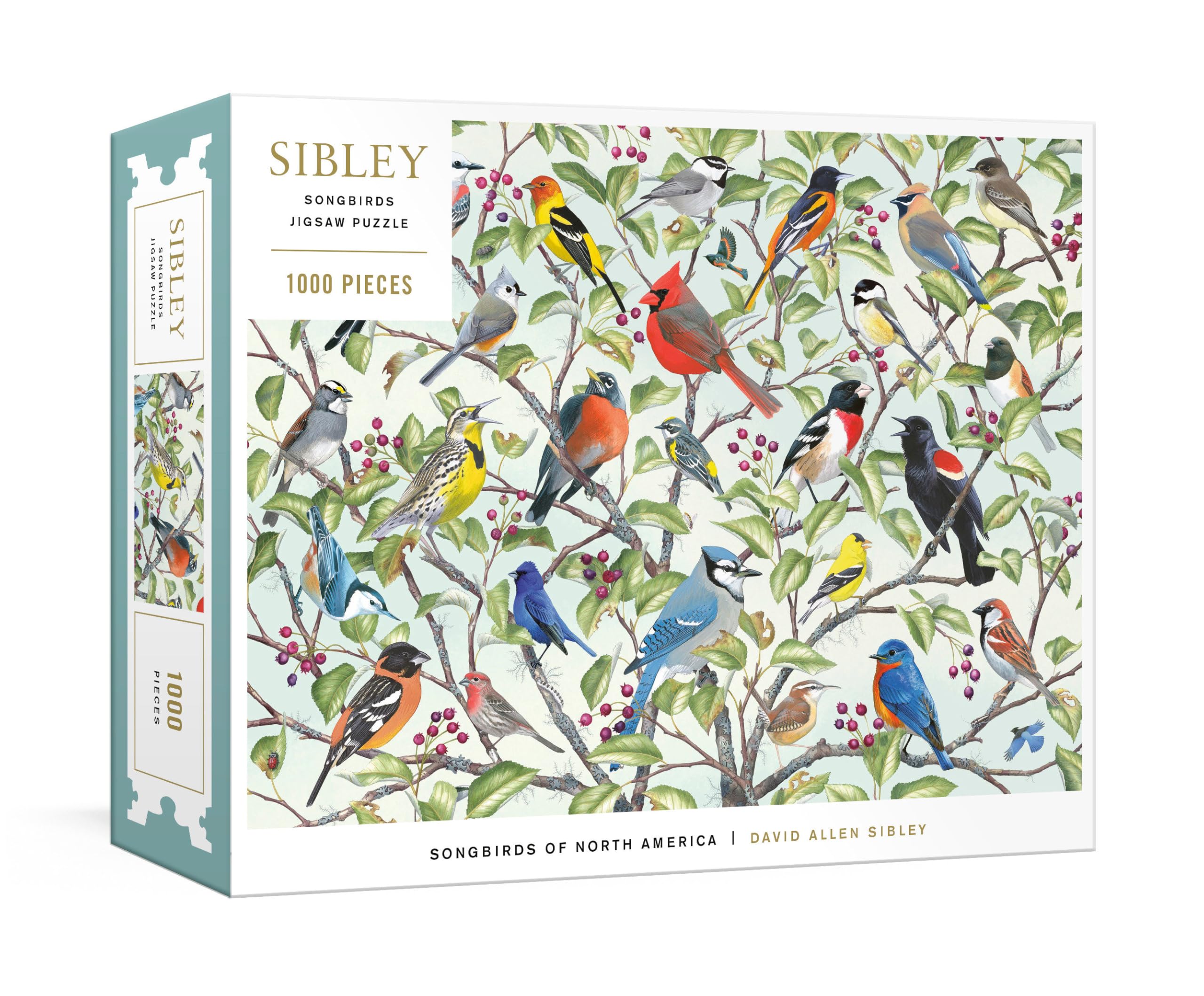 Sibley Songbirds Jigsaw Puzzle : 1000 Pieces