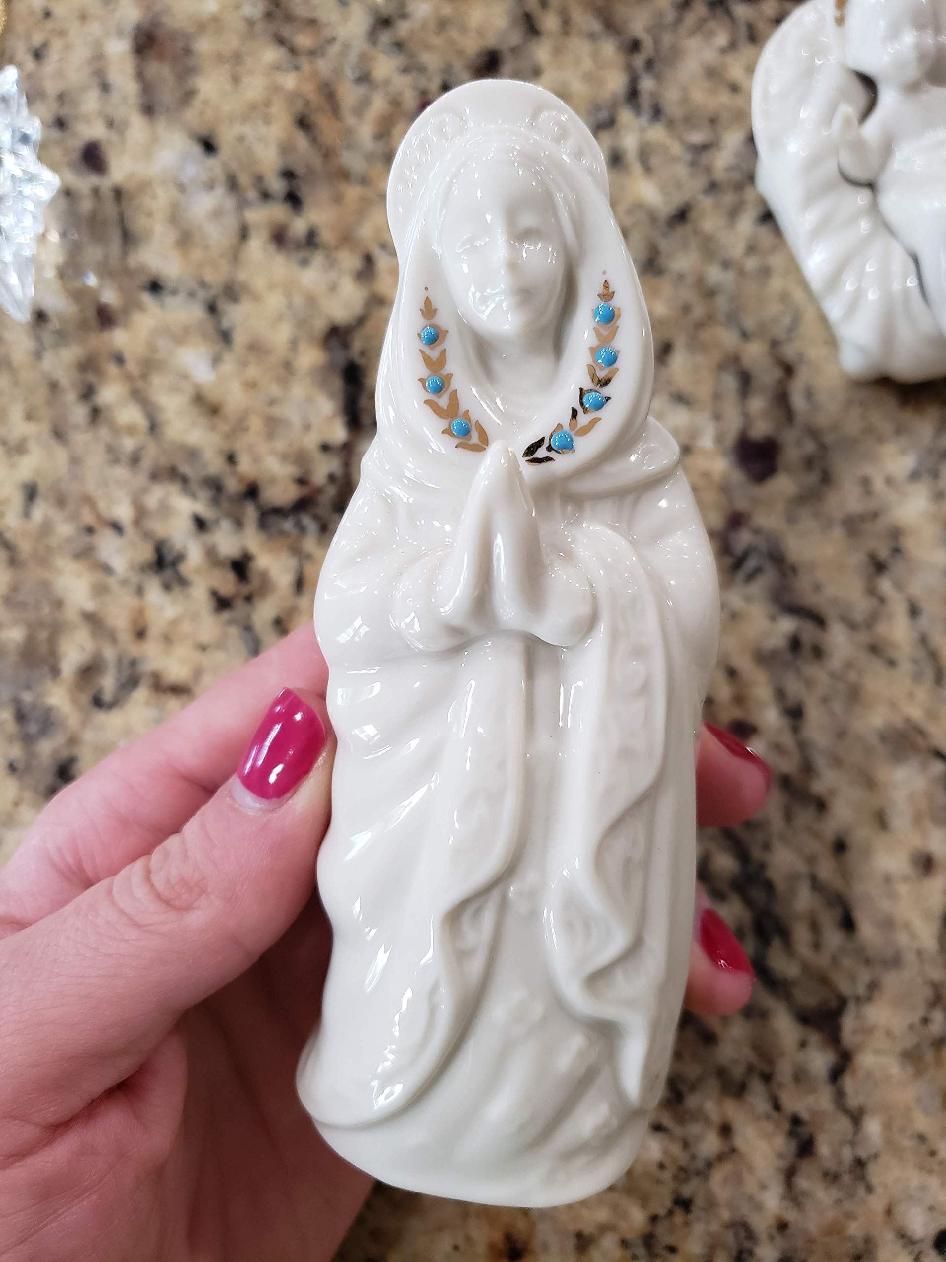 Amazon.com: Lenox China Jewels Nativity Porcelain 3-Piece The Holy