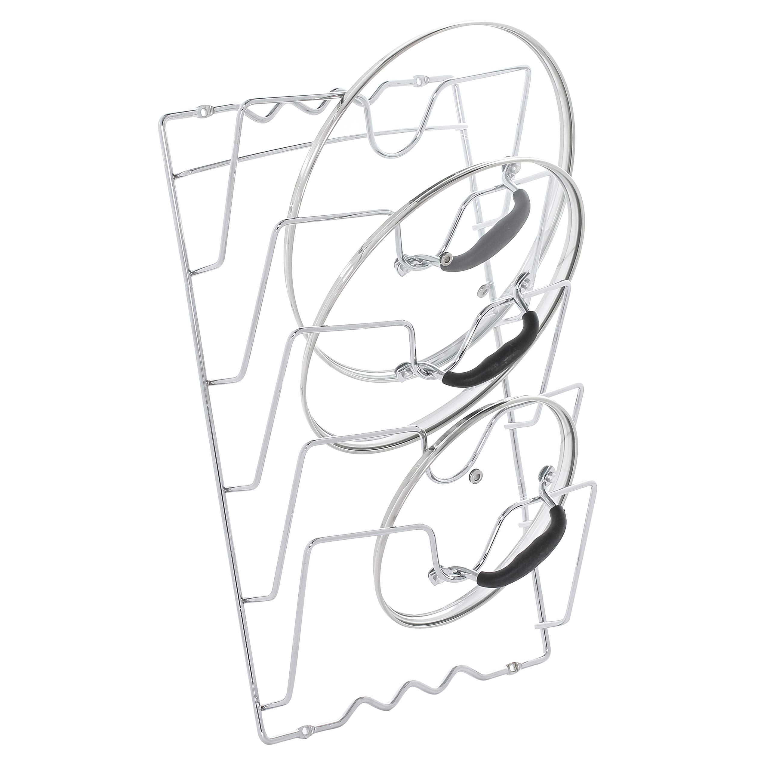 W Home Support mural pour couvercles de casseroles ou de portes.