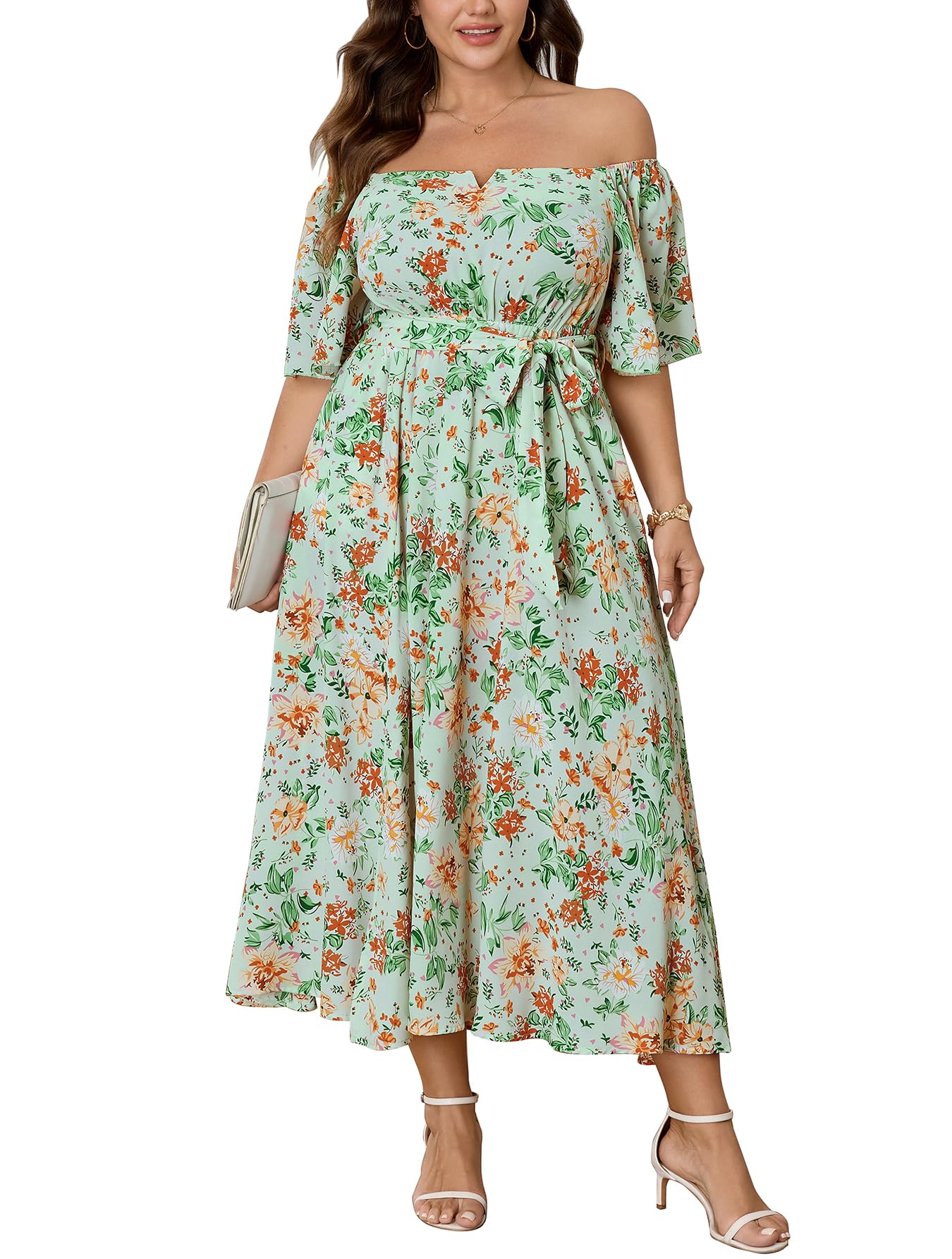 SCOMCHIC Womens Plus Size Formal Dresses