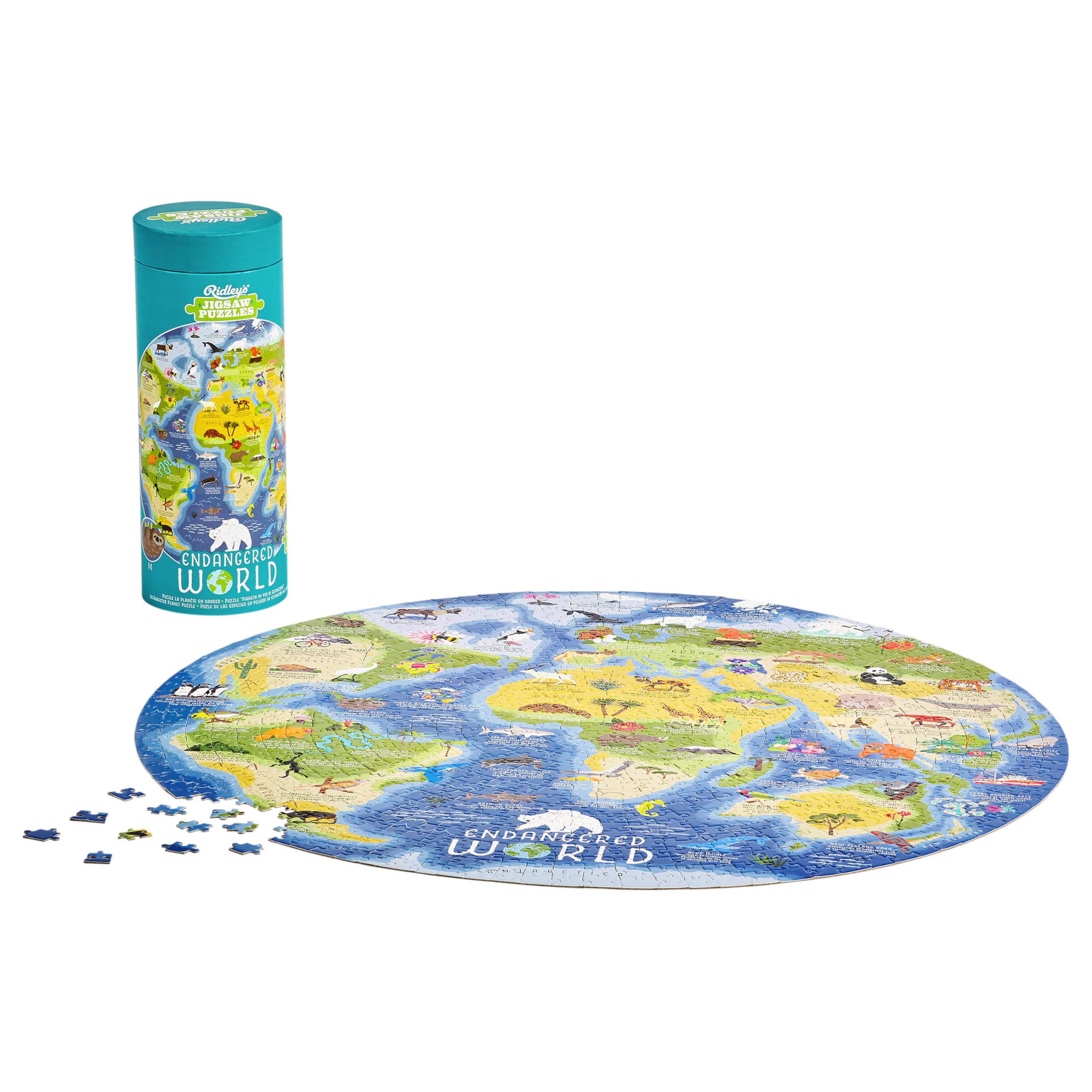 Amazon | Ridley's Endangered World 1,000ピース ジグソーパズル