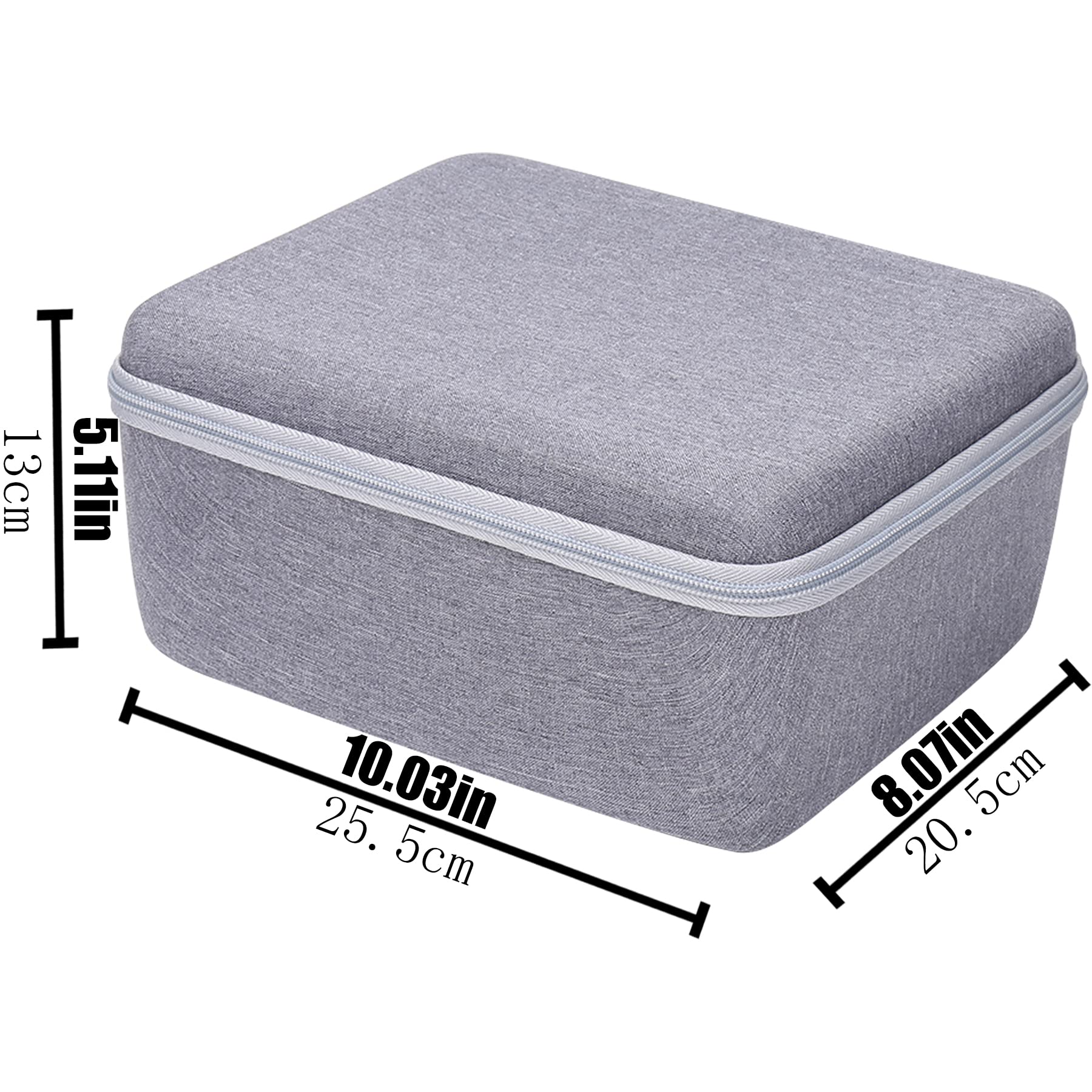 Aenllosi Voyage Étui Rigide Housse pour Oculus Quest 2/PICO 4 Casque de réalité virtuelle 64Go/256Go de (Gray-1)