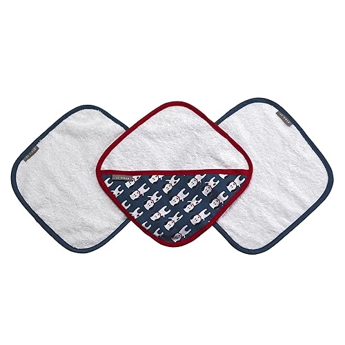 Miniatura 5 de JJ Cole Juego de toallas y guantes de baño, sala blanca, 3 unidades