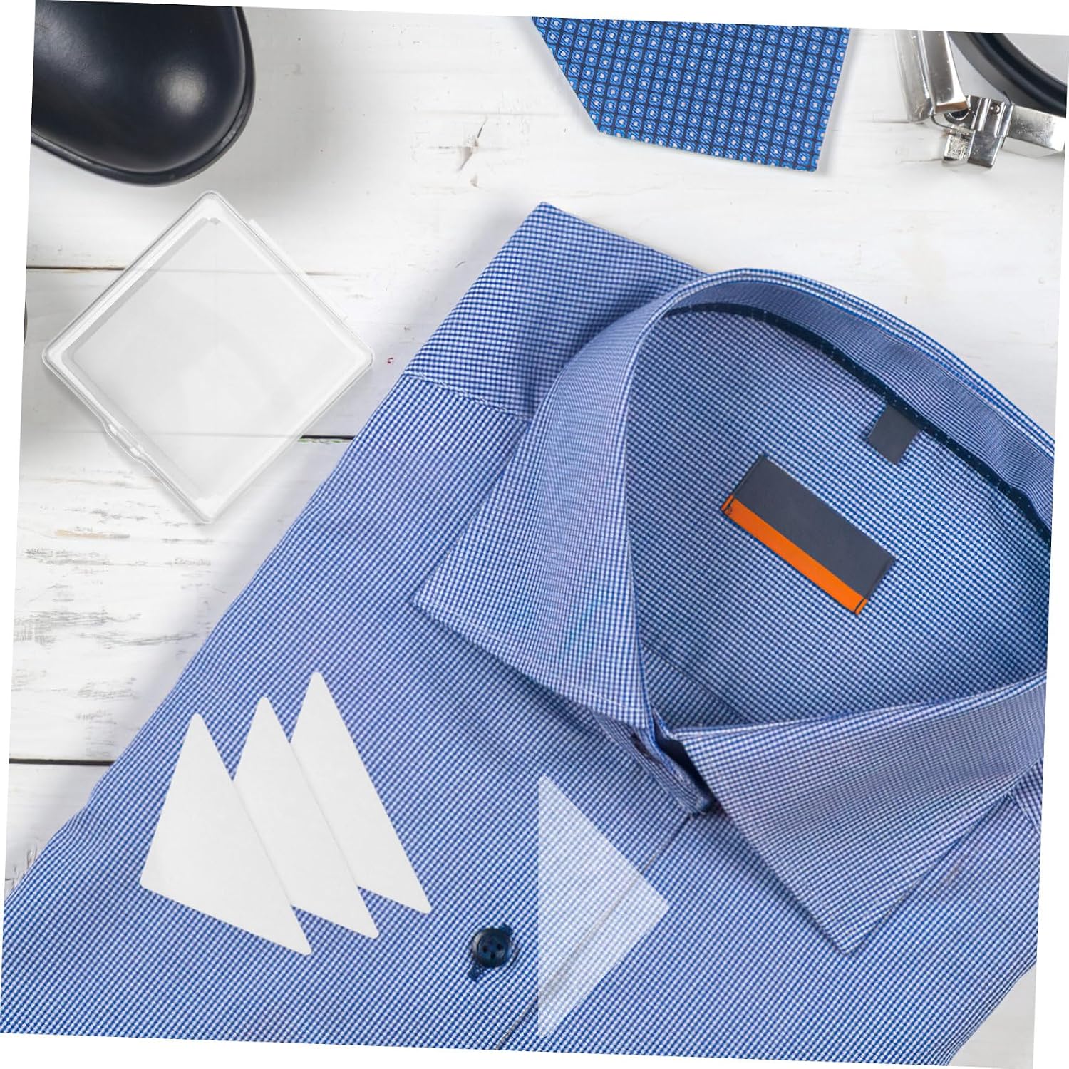 BESPORTBLE Collar Sticker Shirt Collar Supplies Suit Shirt Collar Women Collar Support Supports Adhesive Collar