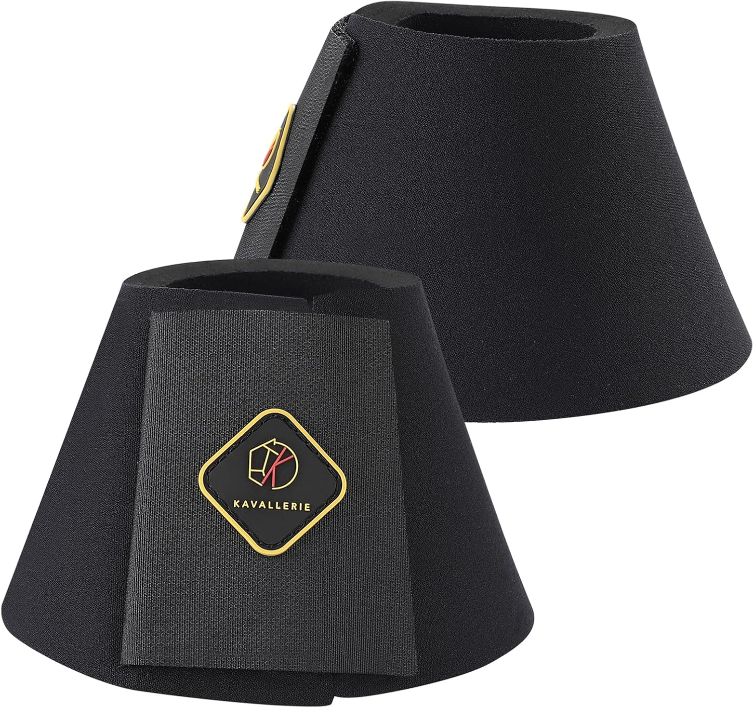 Kavallerie Pro Overreach Horse Bell Boots, Neoprene Pair for Training & Trail Riding