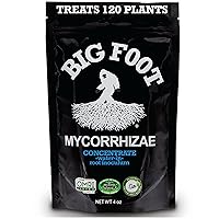 Vista 1 de Big Foot Mycorrhizae for Plants, Potted Plants and Gardens - Concentrate Fully Dissolves in Water, Year Round Organic Fertilizer for Root Growth and