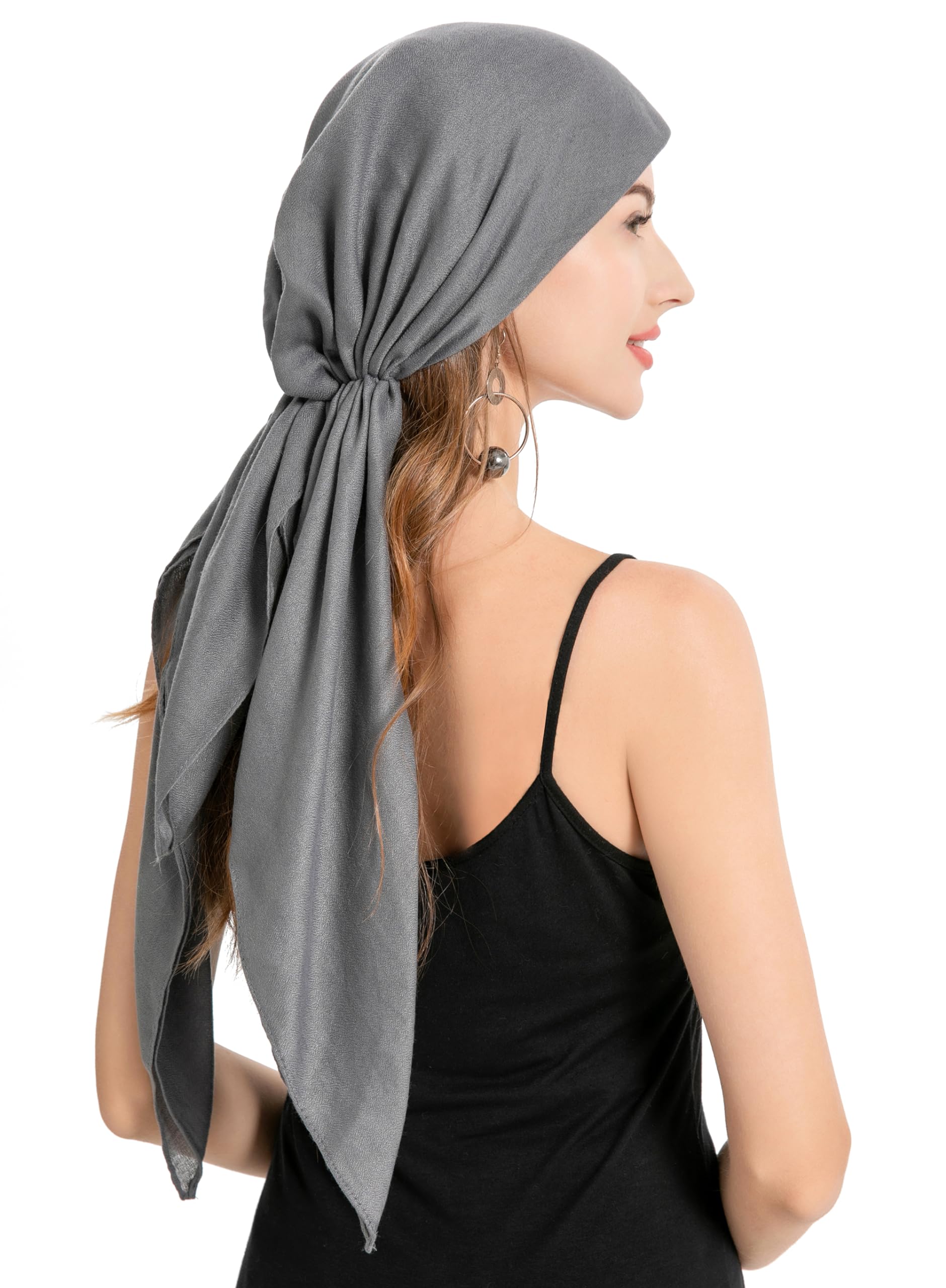 ZLYC Damen Chemo Turban Mütze Headwraps Leichte Beanie Hut