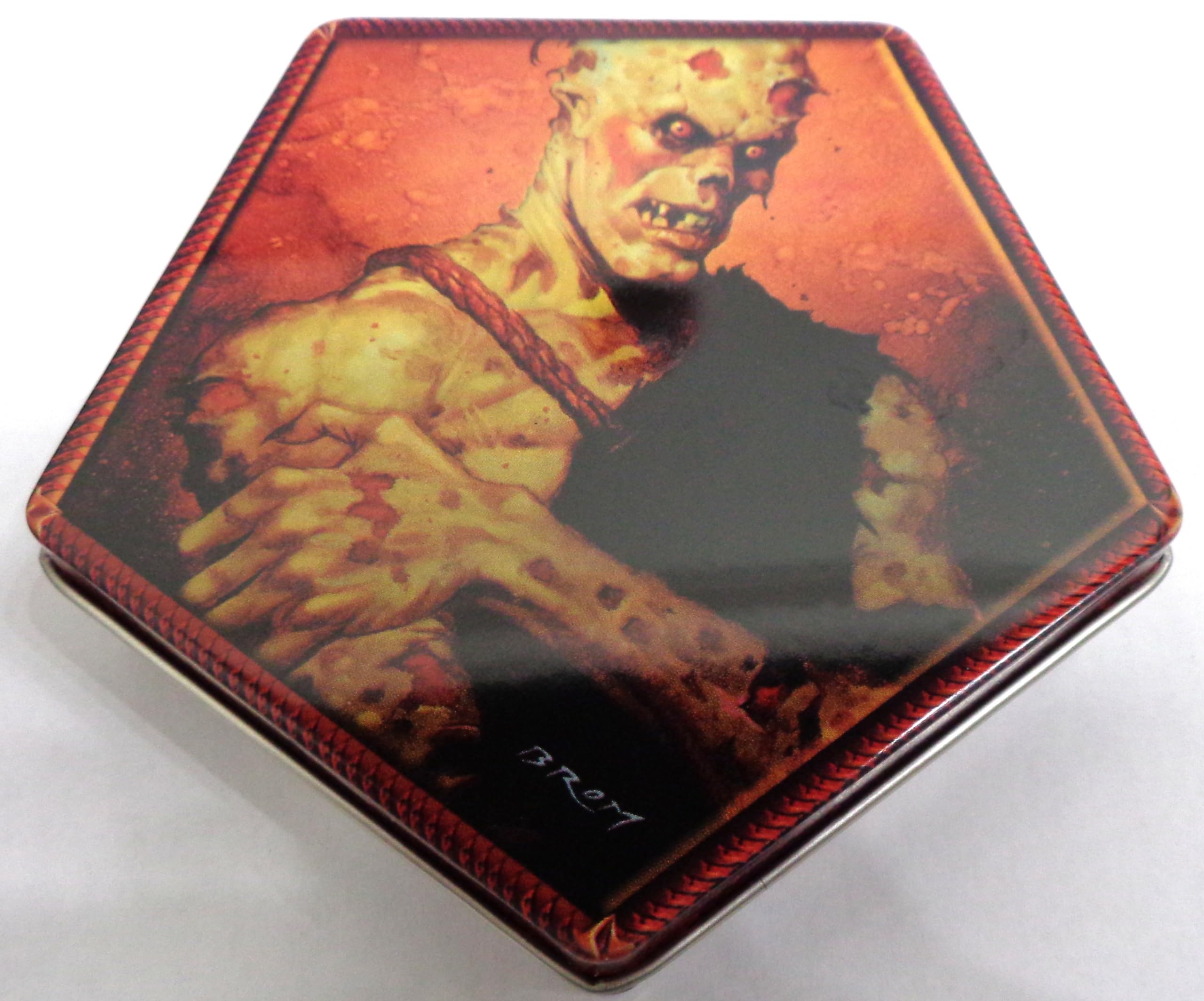 Amazon.com: Ultra Pro Rotten Man 5 Sided Tin Vault by Brom
