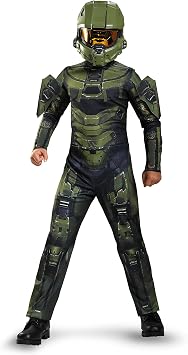Disguise Master Chief Classic Costume, Large 10-12