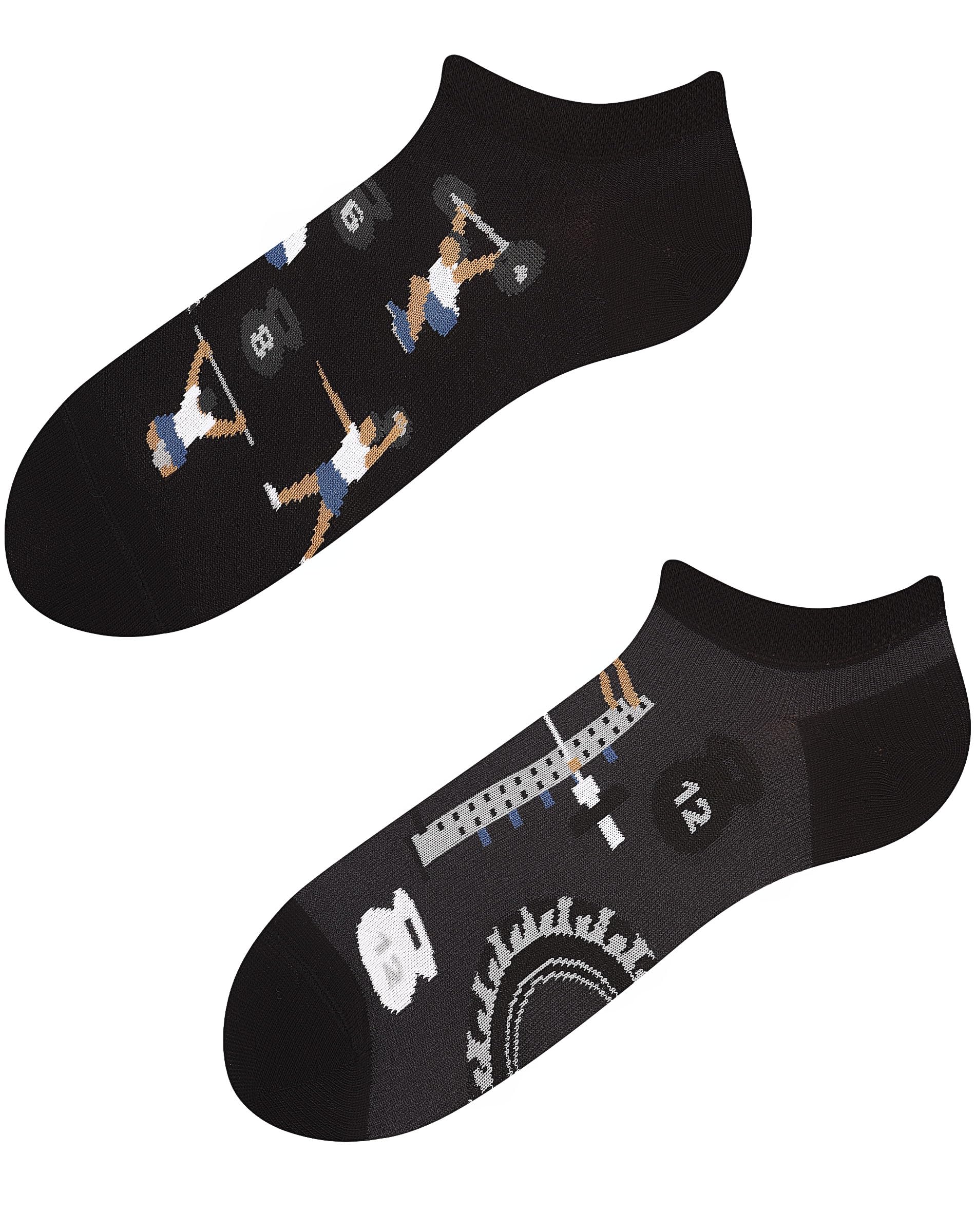 Todo Calcetines Divertidos Hombre y Mujer, Calcetines Fantasia con Motivo, de Colores — view 65