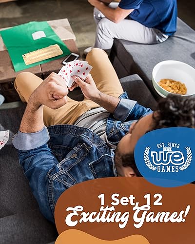 Miniatura 3 de WE Games Juego de mesa de cuna, tablero de cuna de viaje con ranura de almacenamiento y bolsa con cordón para almacenamiento de tarjetas, tablero