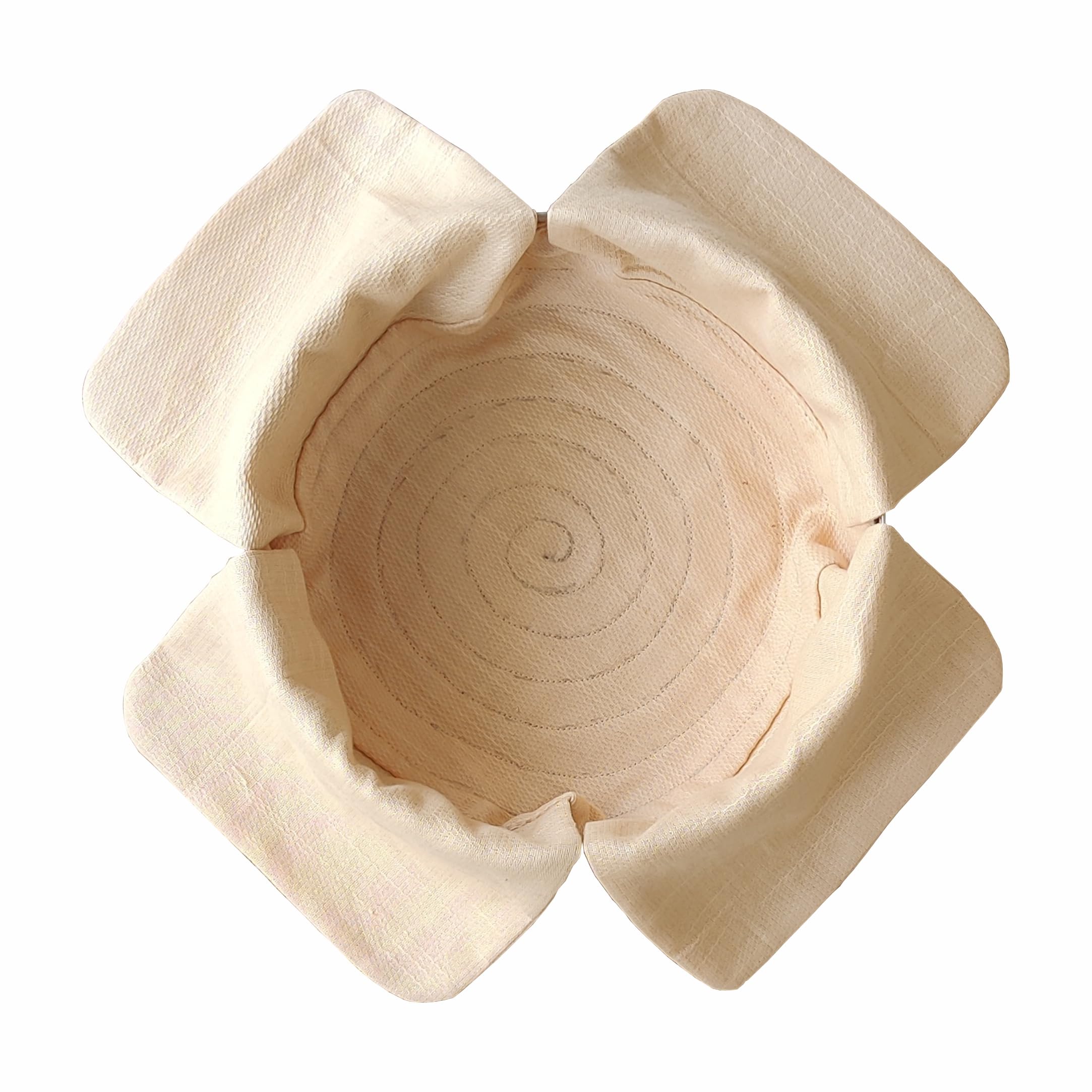 TIFLEE Cotton Double Layer Roti Clothes Wrap with Flaps, Cotton Cloth for Chapati, Hot Case, Kitchen Chapati Cloth Wrap, Roti Cloth (Pack of 2) (B0DC7M1TVW) Amazon Price History, Amazon Price Tracker