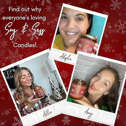 Miniatura 7 de Pine Candle, Pine Scented Candles, Christmas Candles Scented - 'Pine Tree' Soy Candle, wPine Needles, Warm Cedar & Sandalwood - Infused with