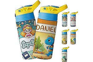 Personalized Sports Water Bottle for Kids