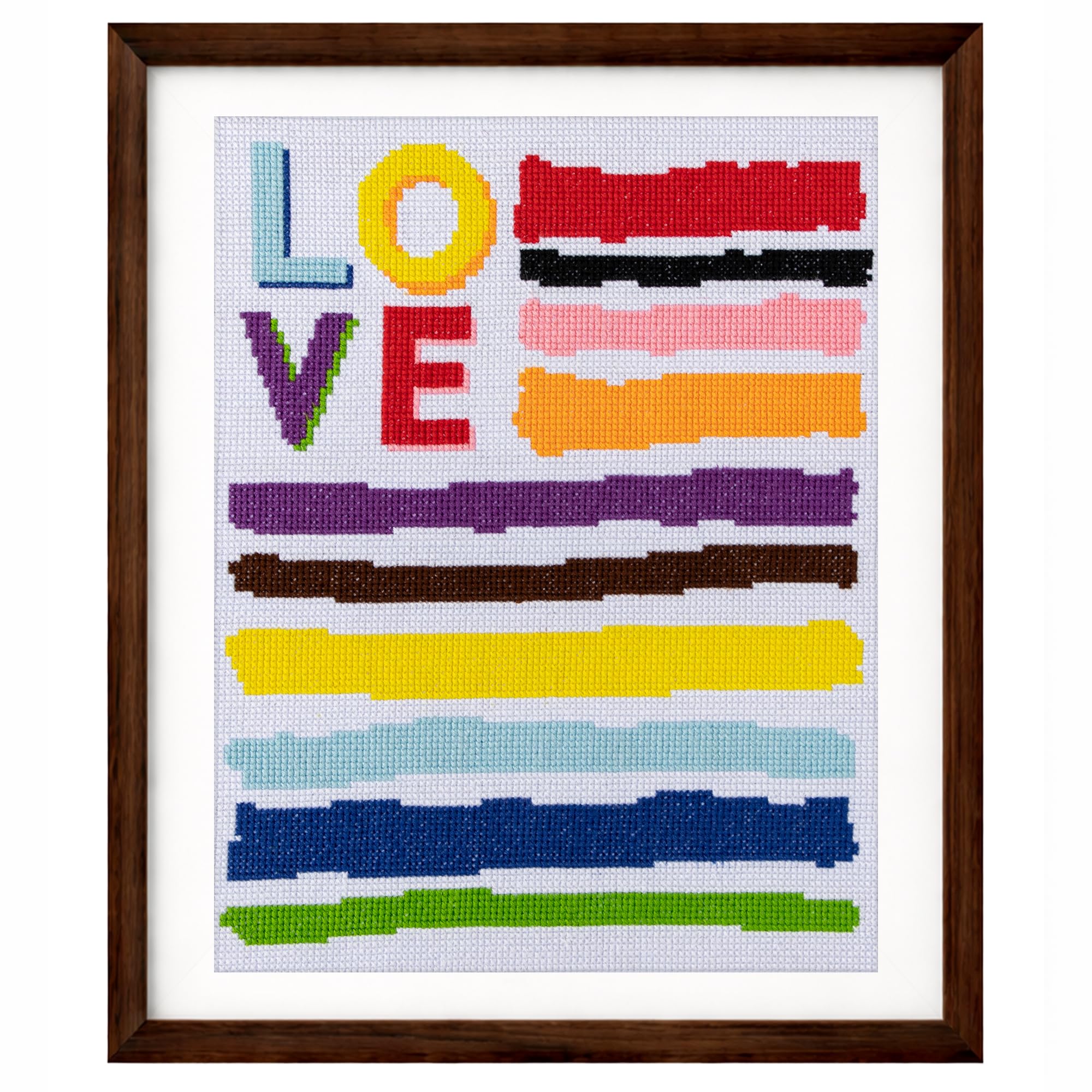 Trimits Printed Cross Stitch Kit - Love  GCSP7
