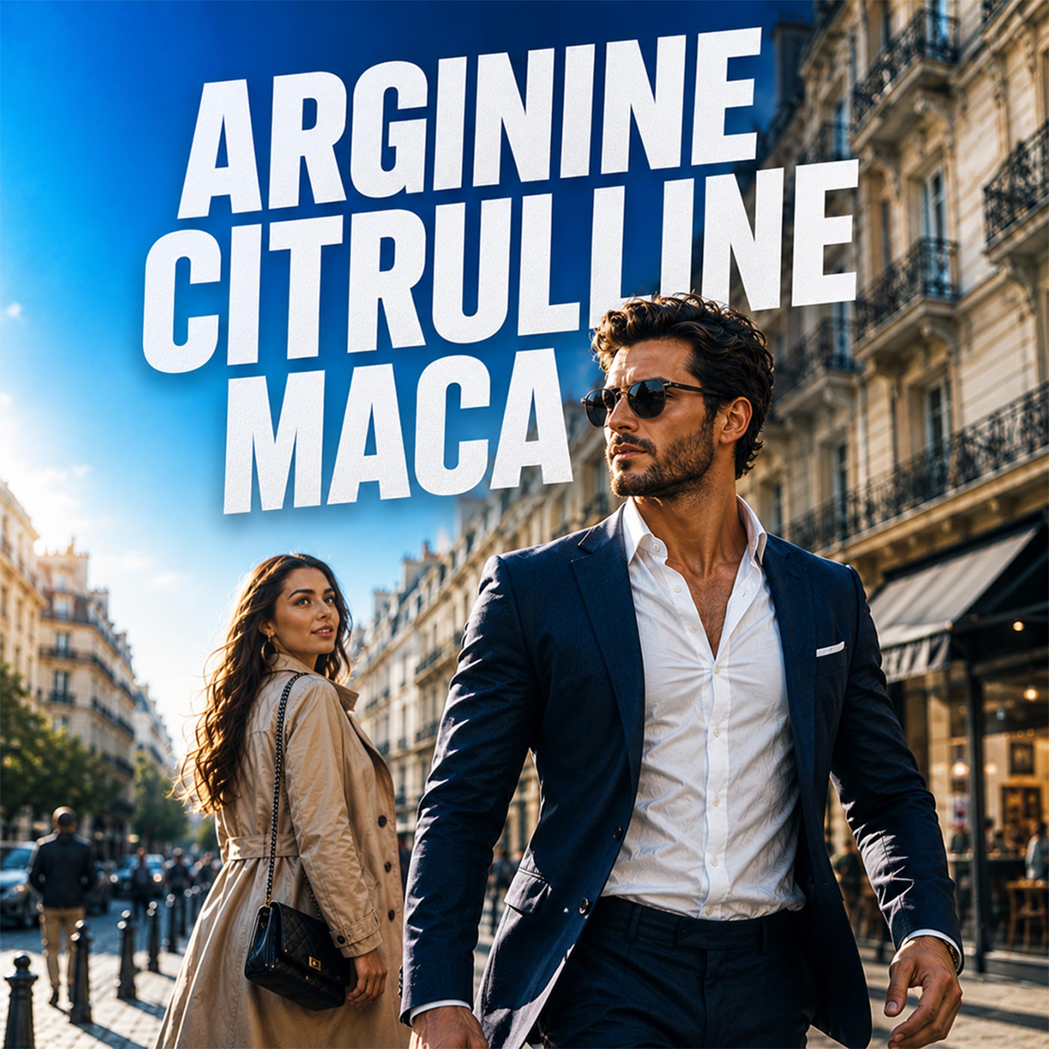 TRYVITE | Formule Pour Hommes Actifs | 60 Gélules Avec Ginseng, Maca, Arginine, Citrulline & Zinc