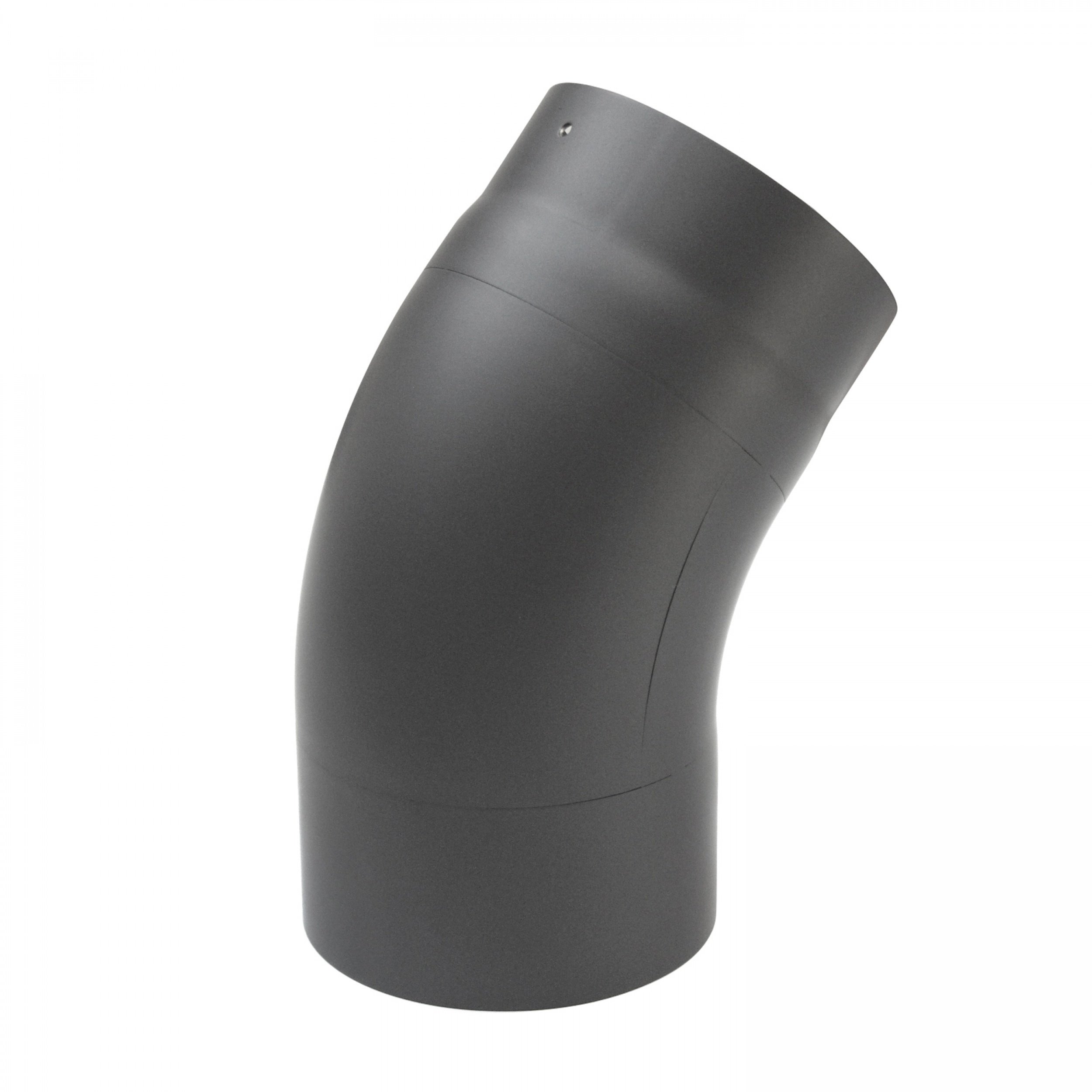 raik SH040-150-gg Raik Rauchrohrbogen/Ofenrohr 150mm - 45° gezogen gussgrau