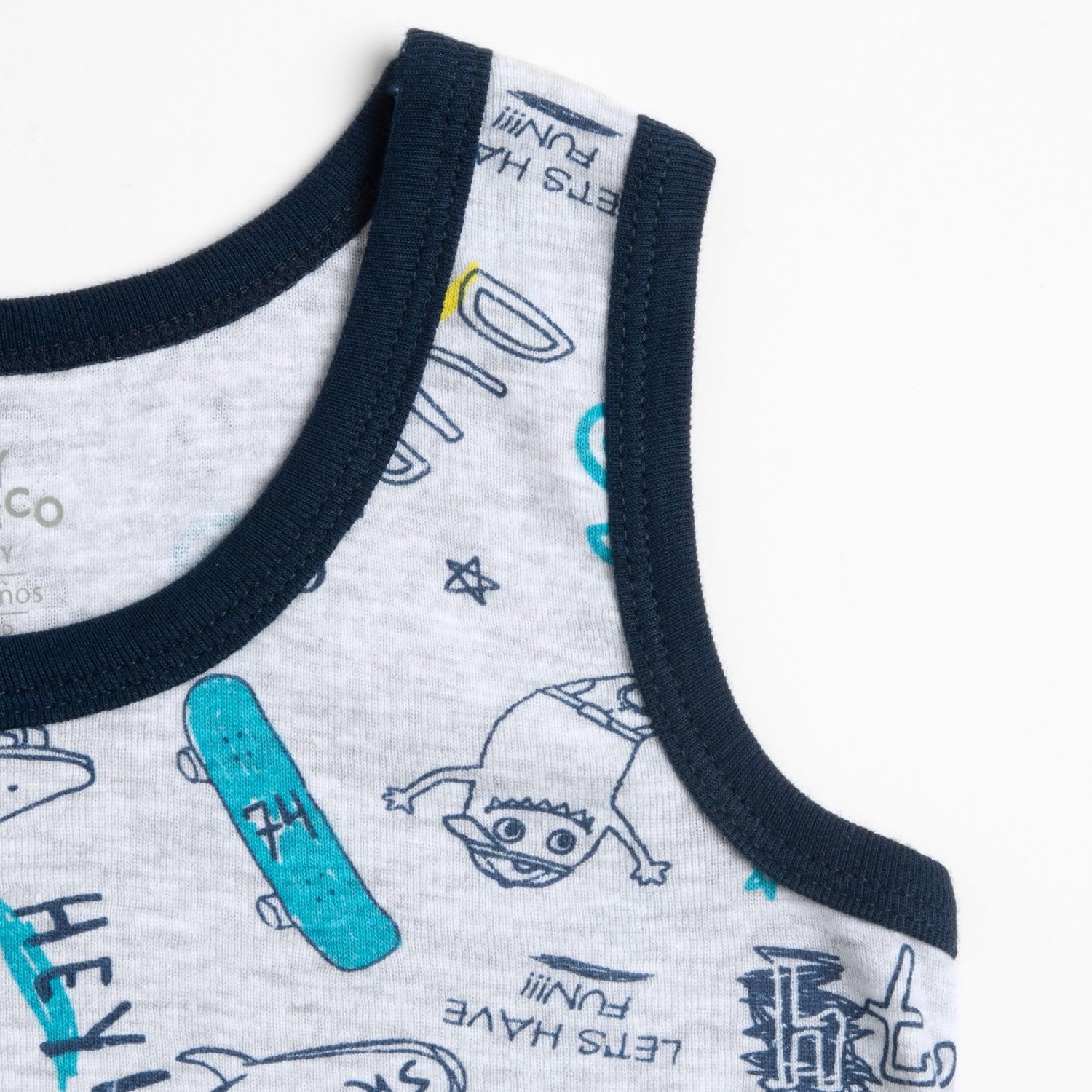 Chicco Chłopcy Camisole (4 sztuki), 0, 104 cm