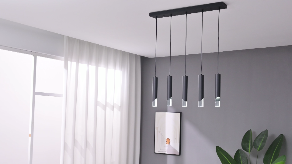 5 Inch Pendant Light Kit LIANGMH 5 Light Modern Pendant Light Kitchen